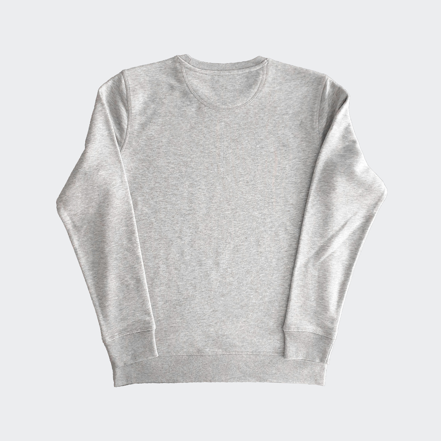 Glory Hole Logo Sweater Heather Grey / Scream Pink / Black / White GHSS-SW-HTHR-001-XXL