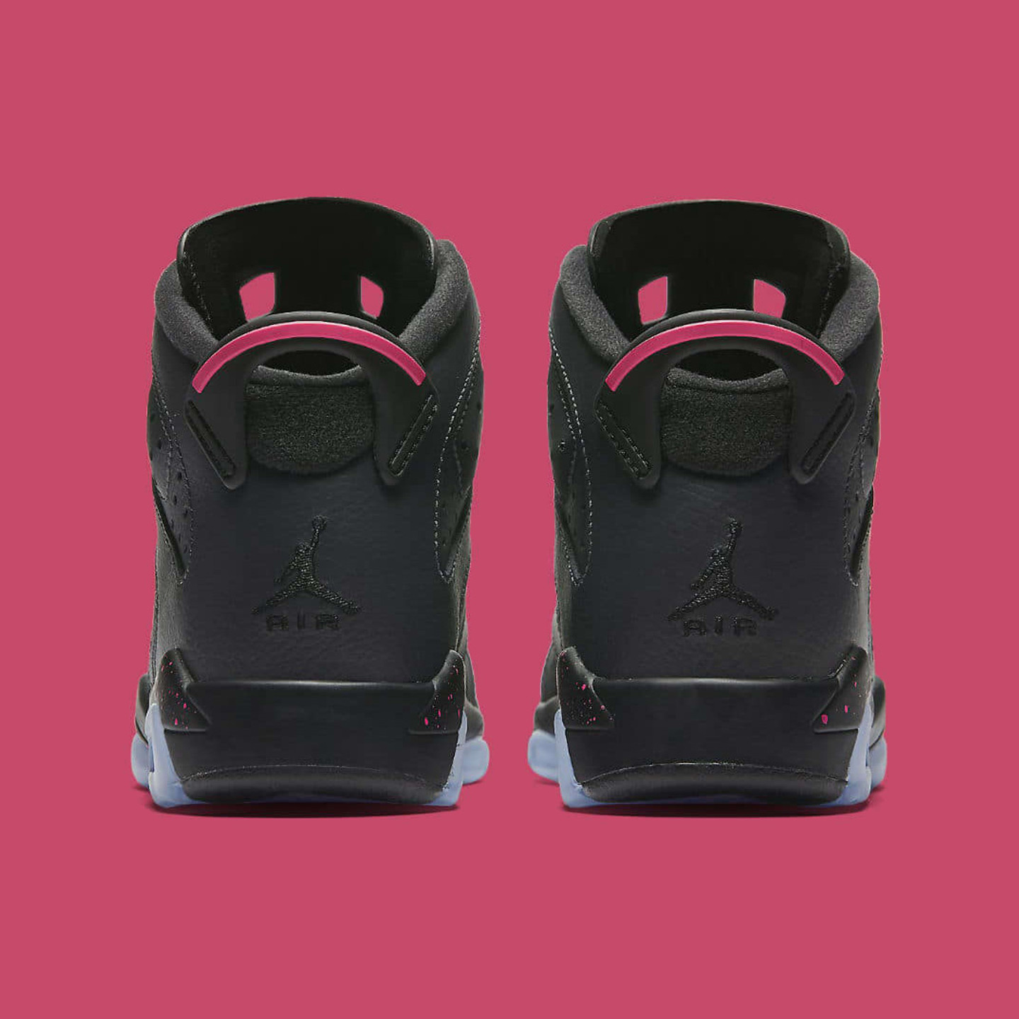 Nike Air Jordan 6 Retro GS Anthracite / Black / Hyper Pink 543390-008-36.5