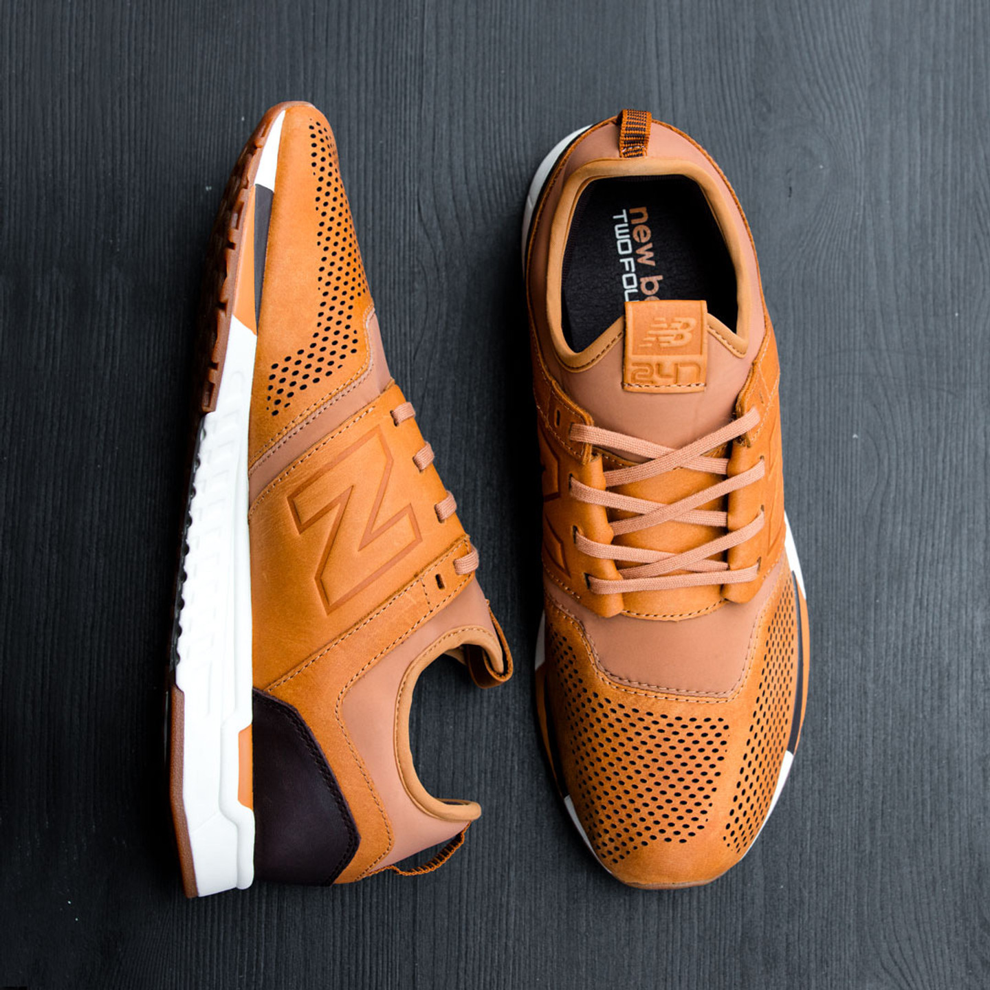 New Balance MRL 247 'Luxe Pack' Tan / Cream / Dark Brown MRL247TA-42.5