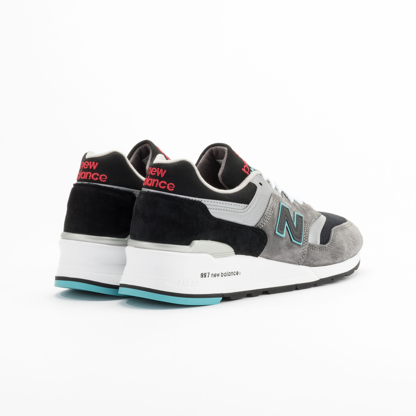 New Balance M997 Made in USA Grey / Black / Mint M997CGB-44.5