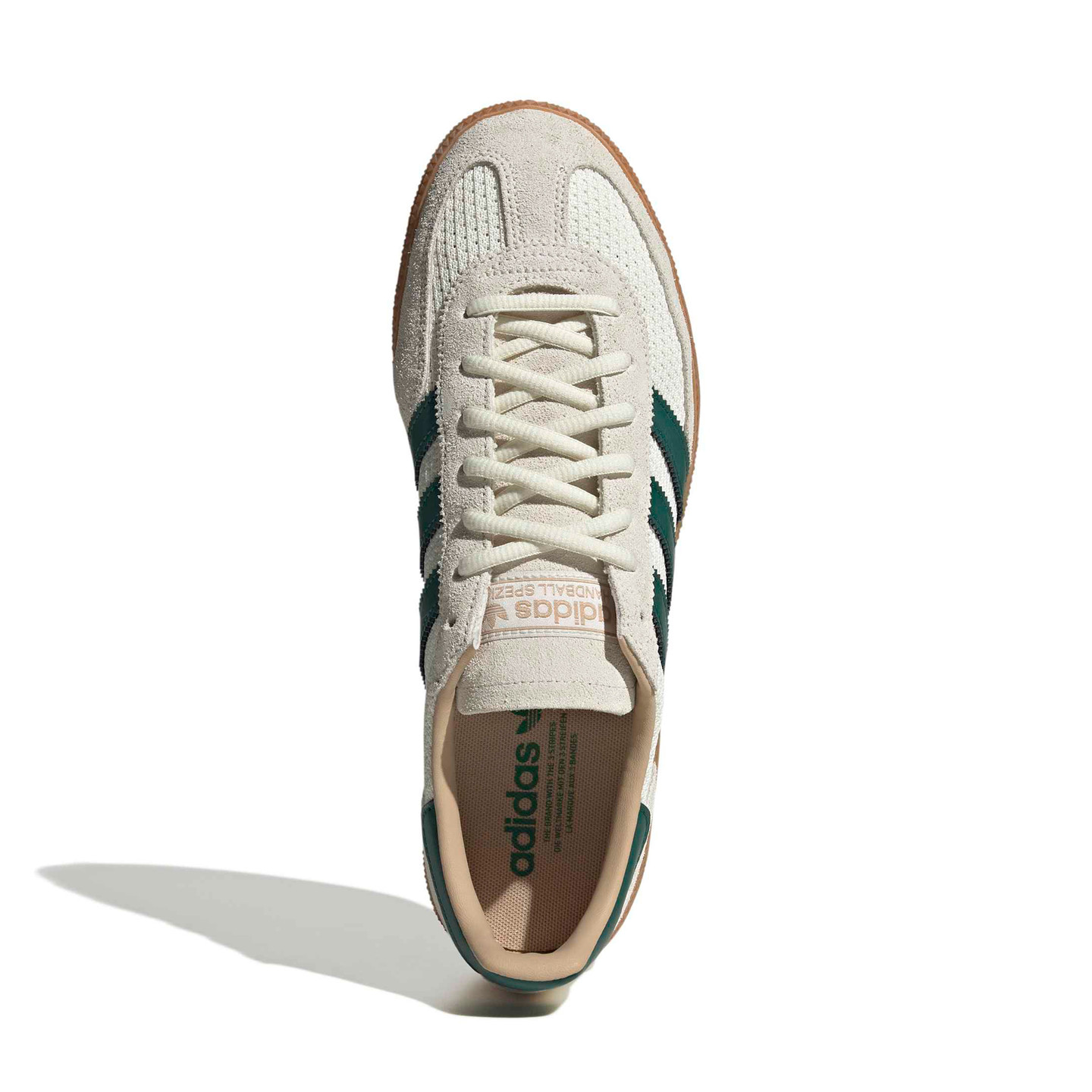 Adidas Handball Spezial Off White / Collegiate Green / Gum IH6592-43.33