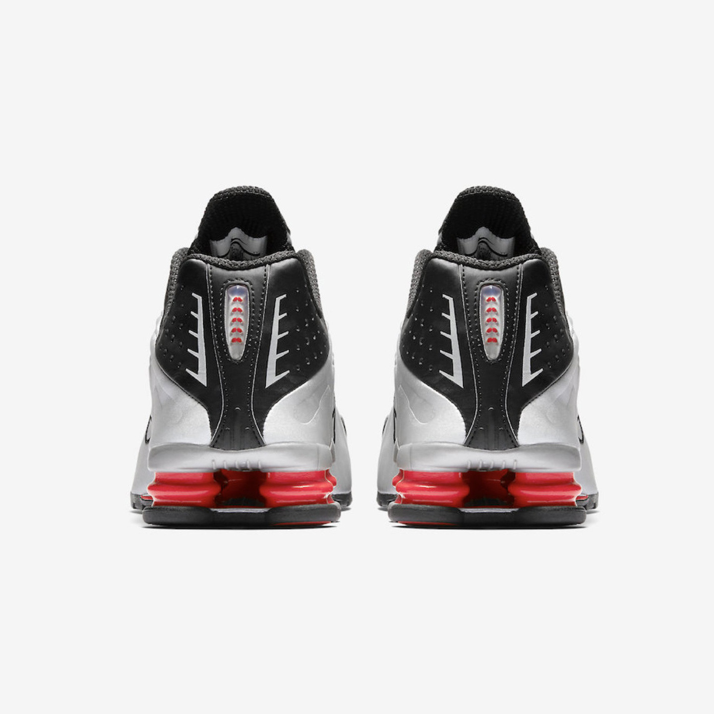 Nike Shox R4 OG Black / Metallic Silver / Max Orange BV1111-008-44