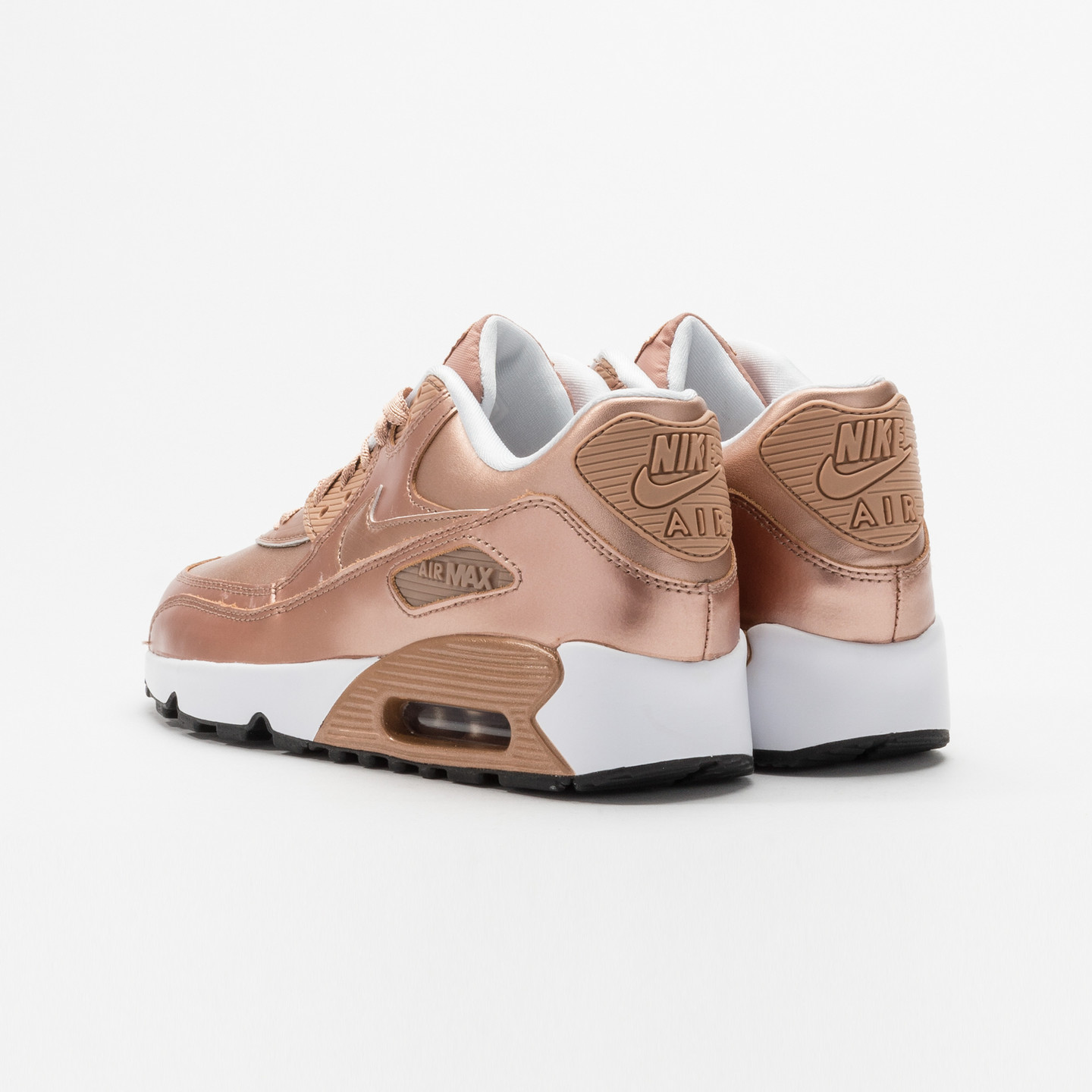 Nike Air Max 90 SE Leather (GS) Metallic Red Bronze 859633-900-37.5