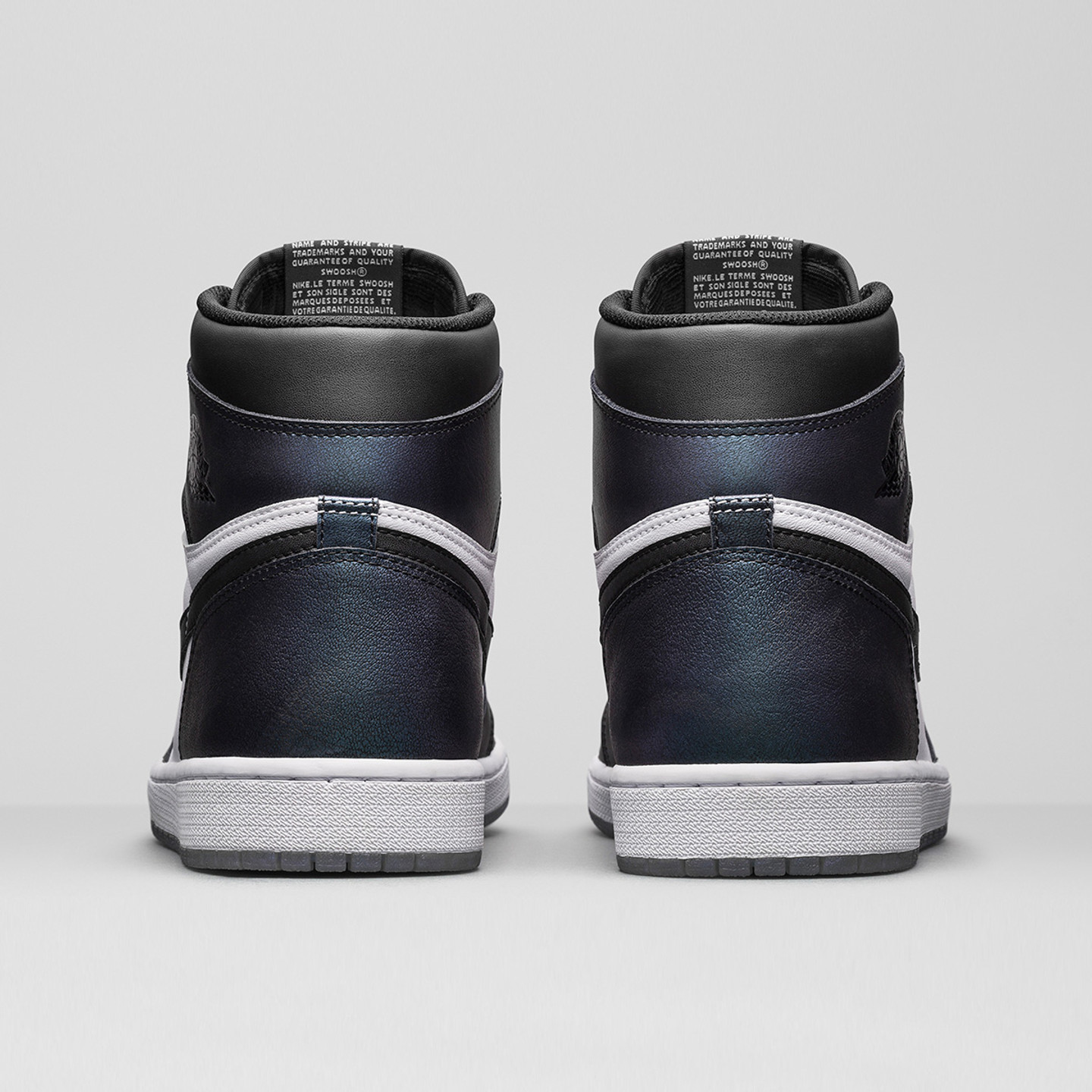 Jordan Air Jordan 1 Retro High OG 'All Star' Black / Metallic Silver / Iridescent 907958-015-43