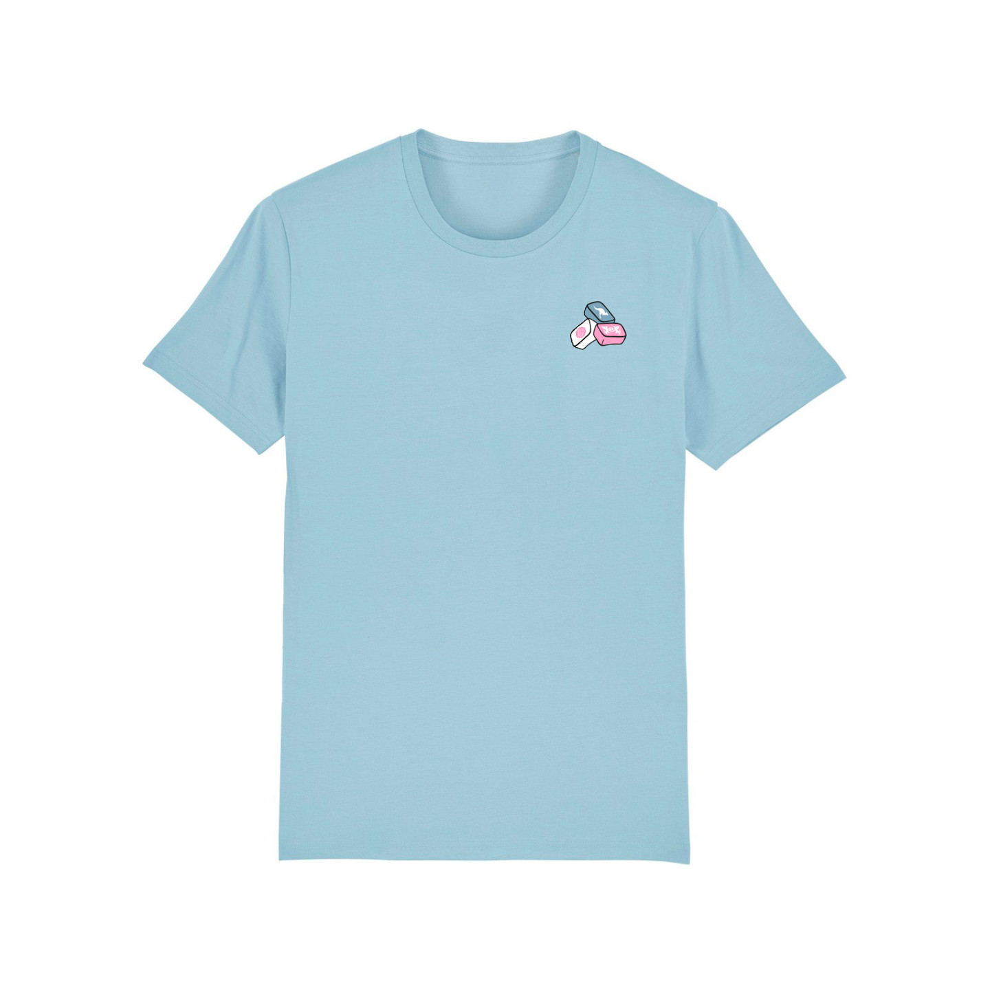KangaROOS Tee x Sneakerholics 'Bubblegum' Bubble Blue SNKRHLCSTEEBLU-XL