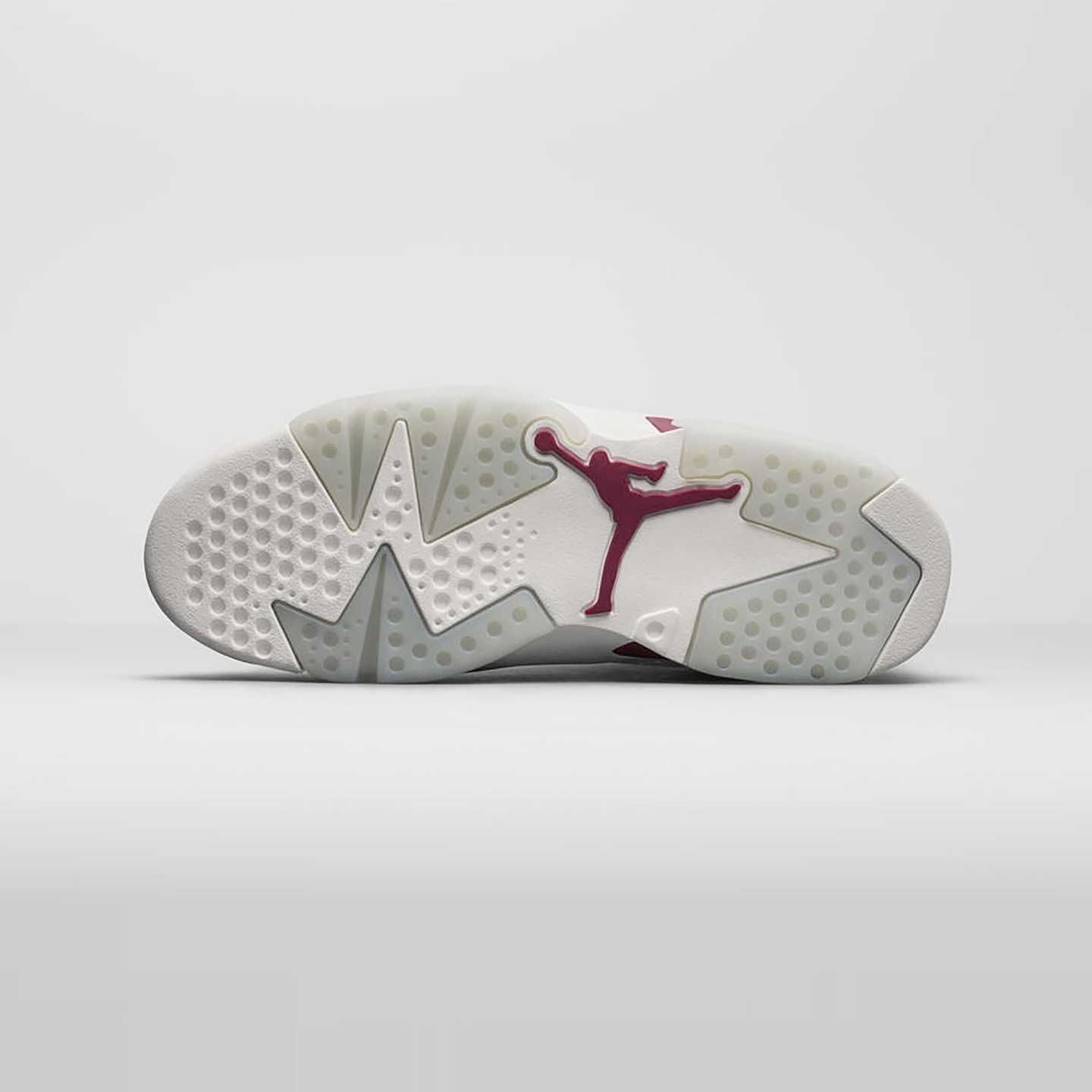 Jordan Air Jordan 6 Retro ´Maroon´ Off White / New Maroon 384664-116-44