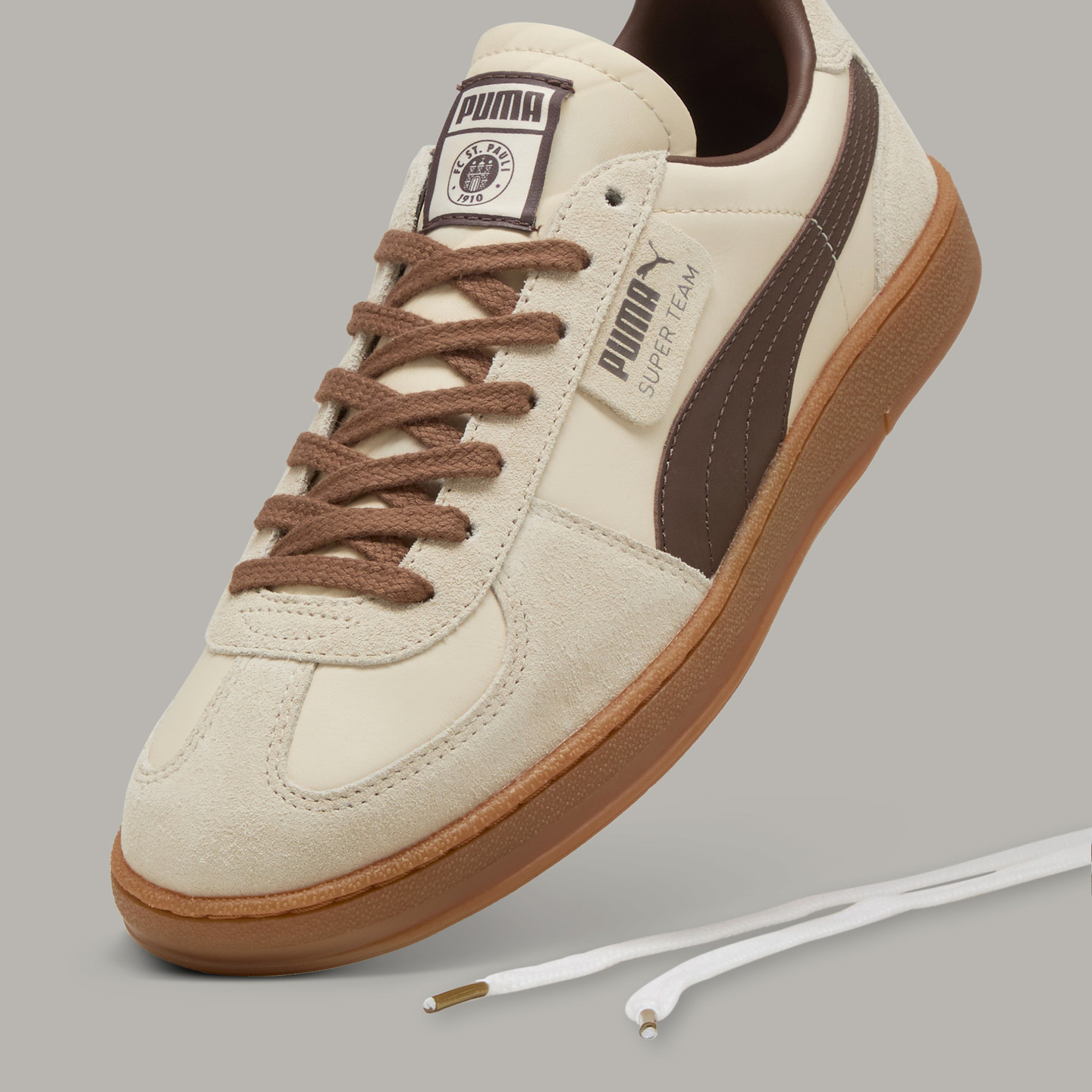 Puma Super Team St.Pauli Sugared Almond / Espresso Brown 401078-01