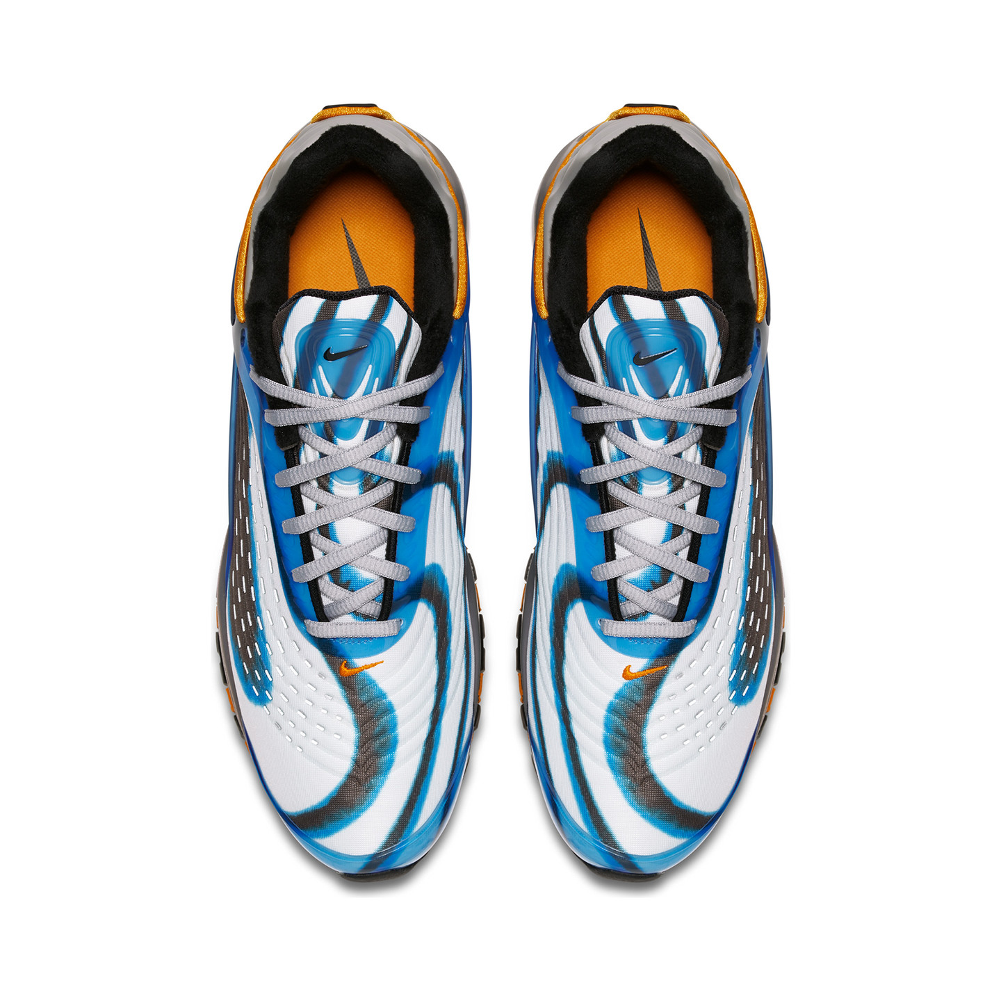 Nike Air Max Deluxe OG 'Photo Blue' Photo Blue / Wolf Grey / Orange Peel / Black AJ7831-401-45