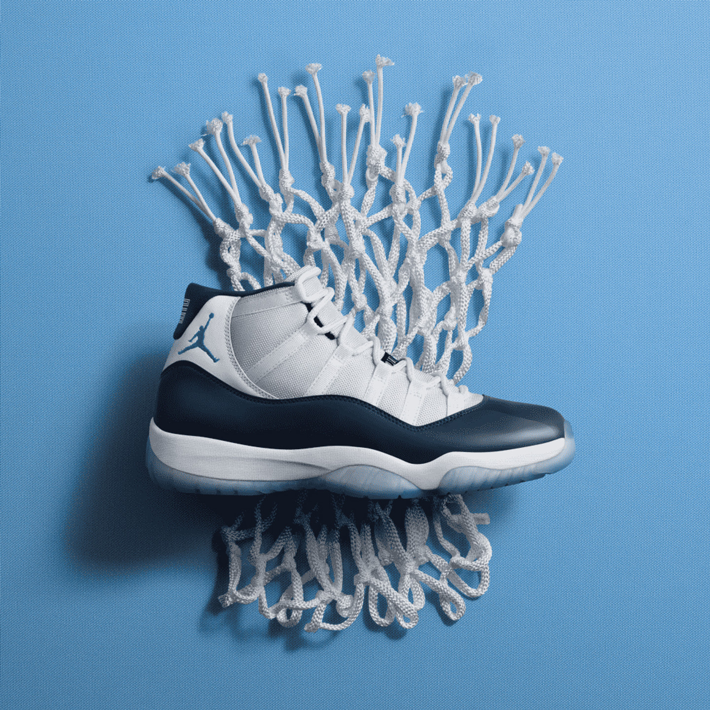 Jordan Air Jordan 11 Retro GS 'Win Like ´82' White / Midnight Navy / University Blue 378038-123-38