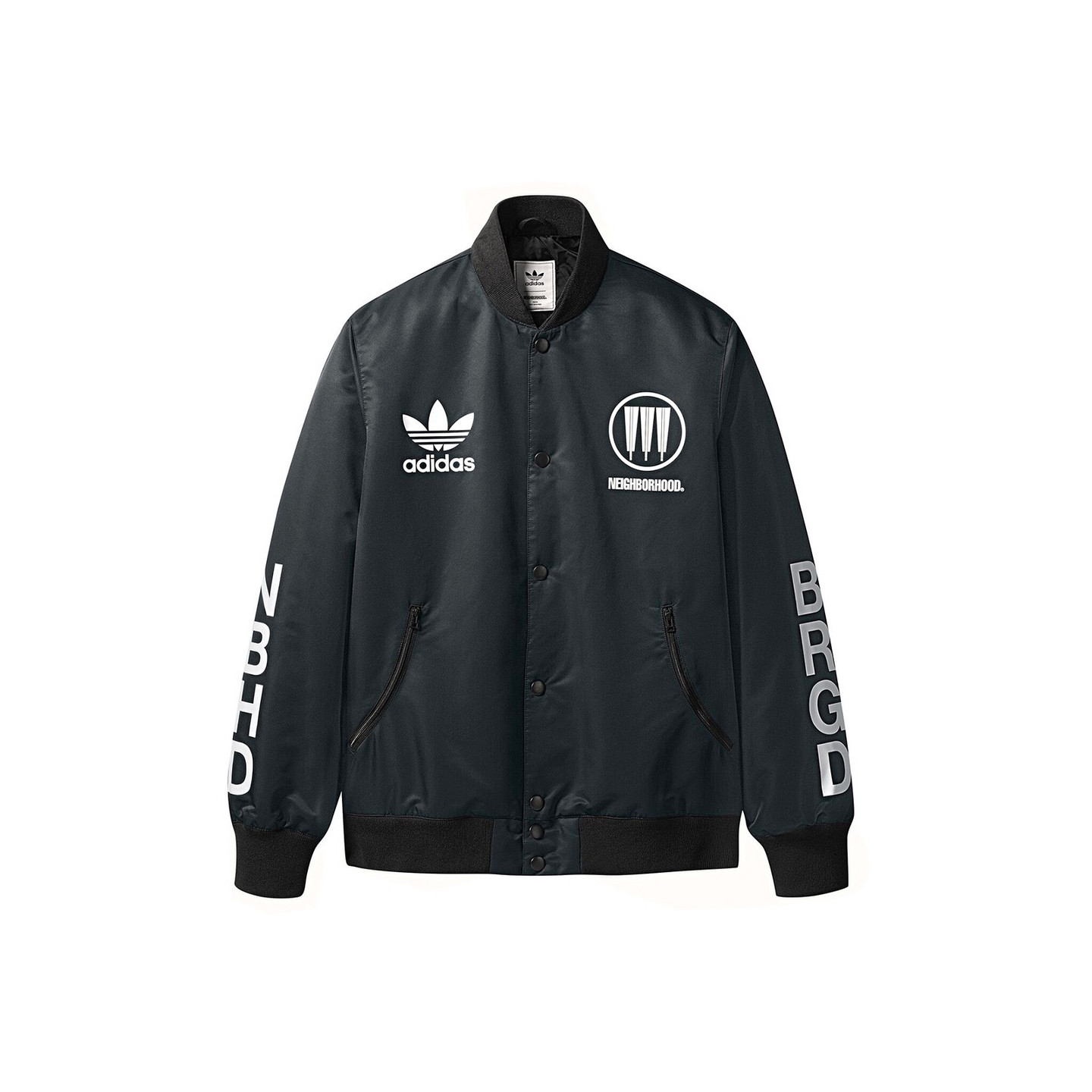 Adidas Neighborhood Stadium Jacket Black / White CD7732-XL