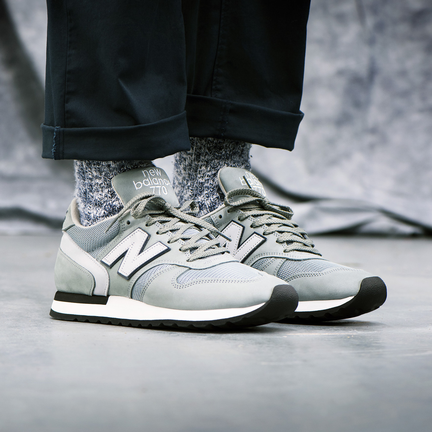 New Balance M770 FA - 35th Anniversary Grey / Navy / Light Grey M770 FA-43