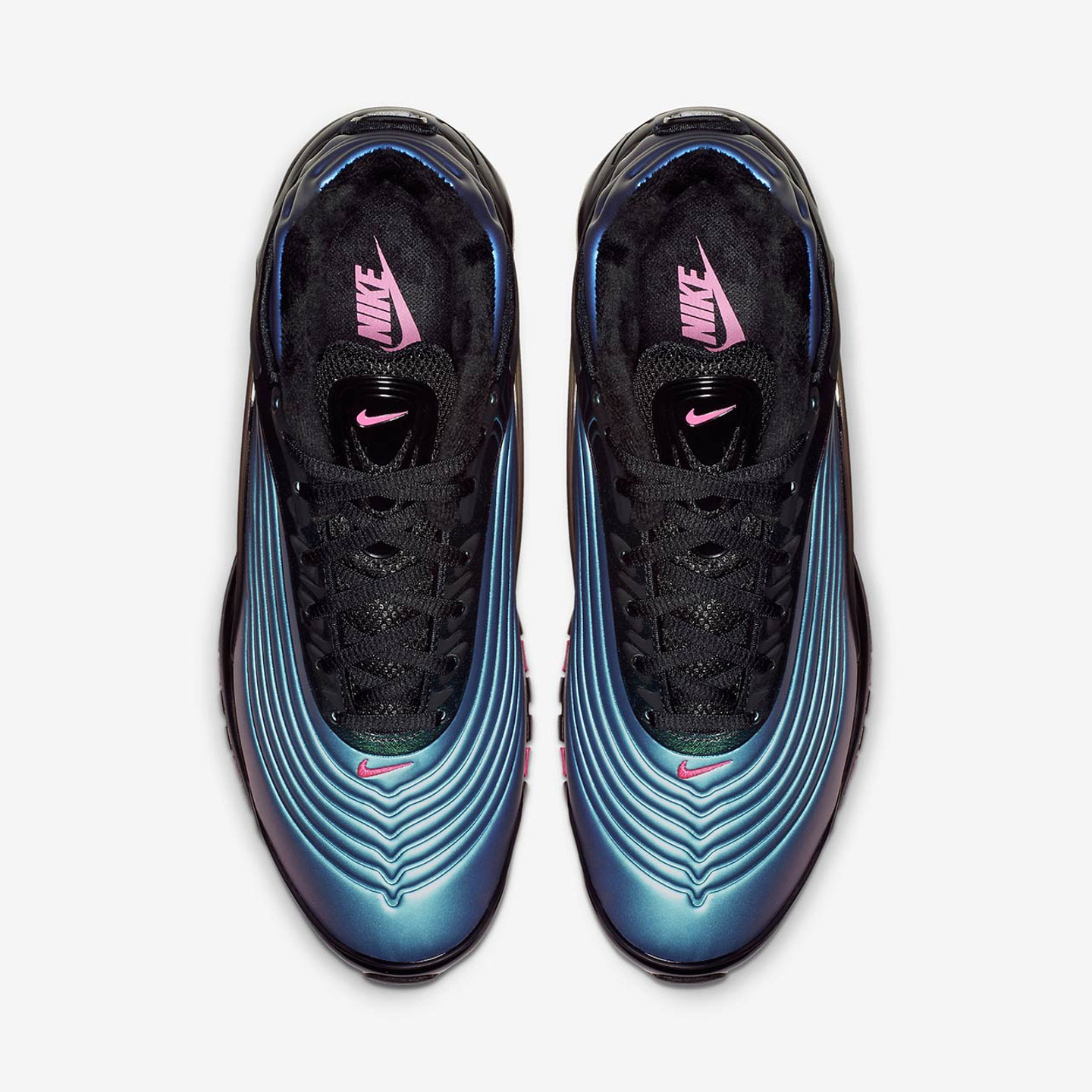 Nike Air Max Deluxe 'Throwback Future' Black / Laser Fuchsia / Regency Purple AJ7831-004-47