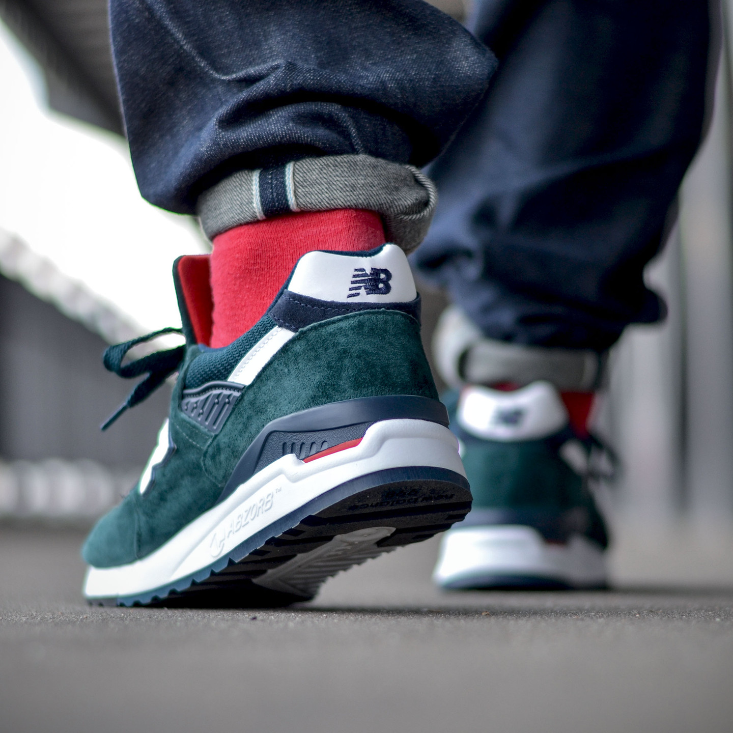 New Balance M998 Made in USA Dark Green M998CHI-45