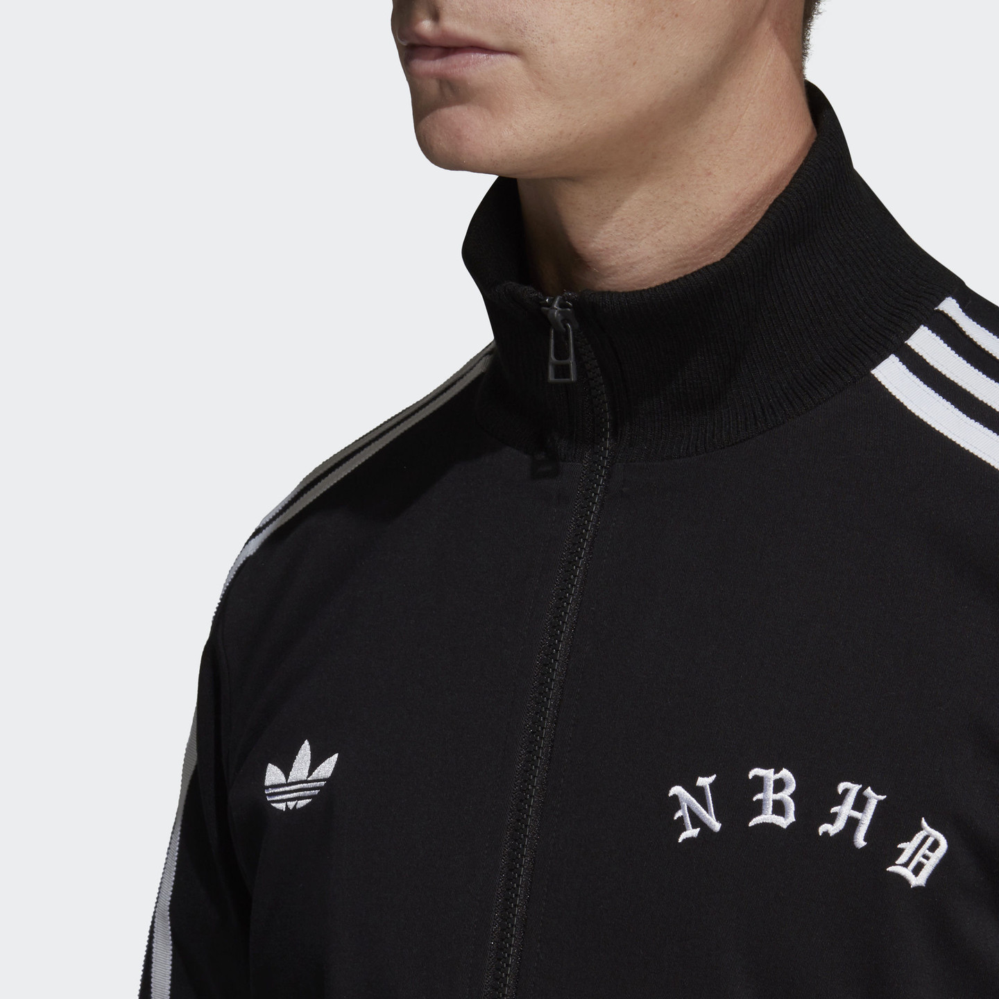 Adidas Neighborhood Track Jacket Black / White / Red DH2043-M