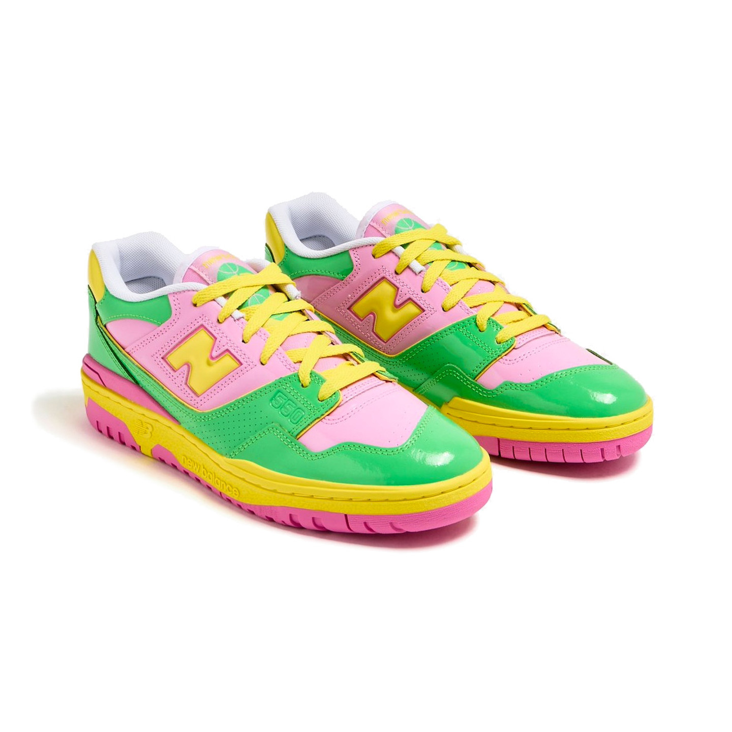 New Balance BB550 Pink / Palm Leaf / Lemon Zest BB550YKA-44