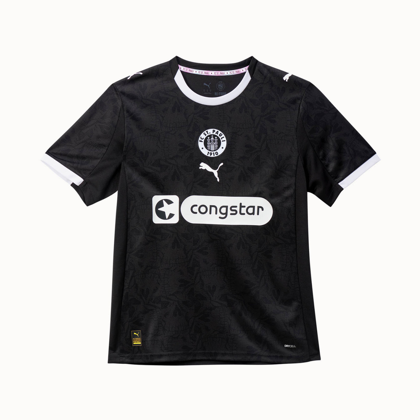 Puma FC St. Pauli Ausweichtrikot 2025/26 PUMA Black / PUMA White 783074-03-L