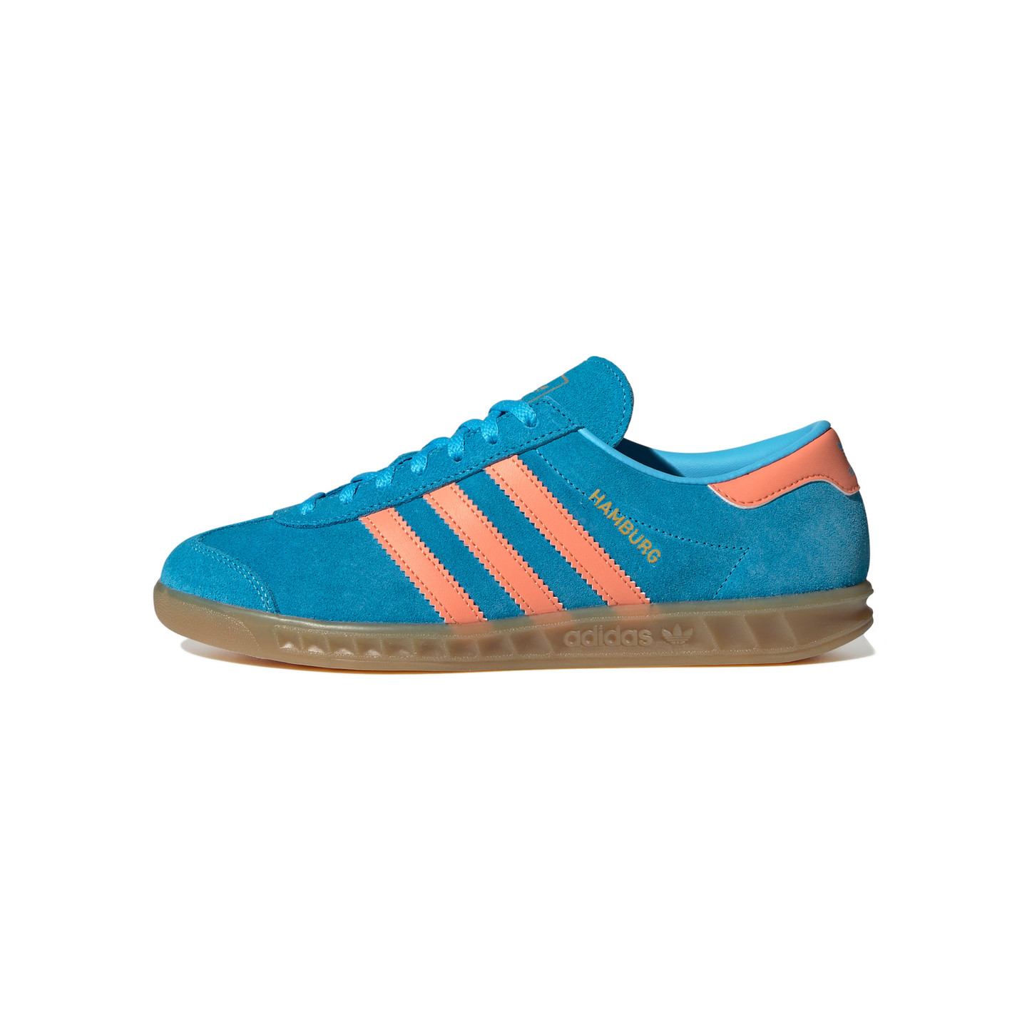 Adidas Hamburg W Sky Rush / Semi Coral / Gold Metallic JS0682-41.33
