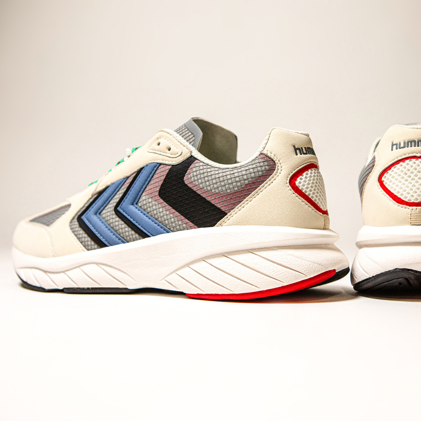 Hummel Reach LX 6000 Archive Off White / Grey / Blue / Green 209011-9031-42
