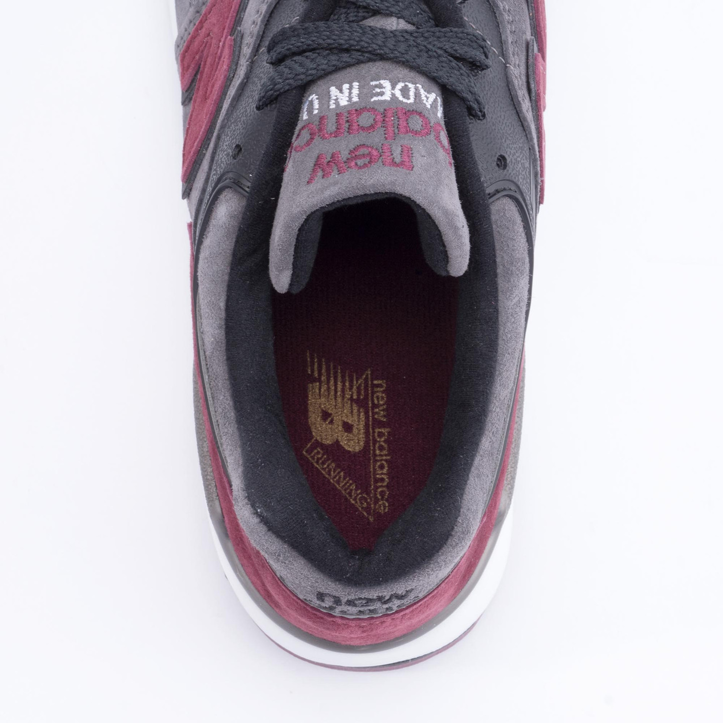 New Balance M997 Made in USA Charcoal/Burgundy M997CCF-42