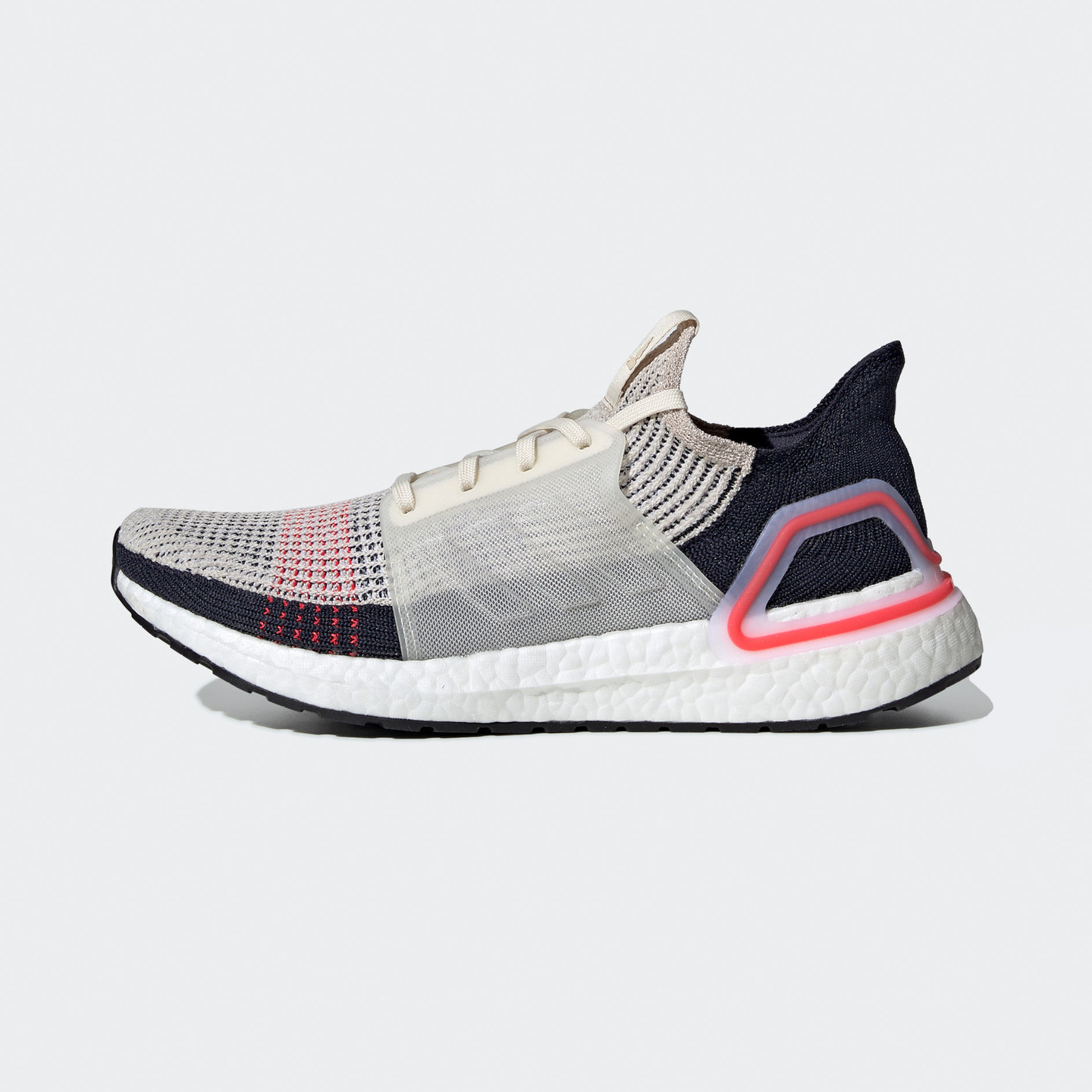 Adidas Ultra Boost 19 Beige / Navy / Safety Red B37705-42.66