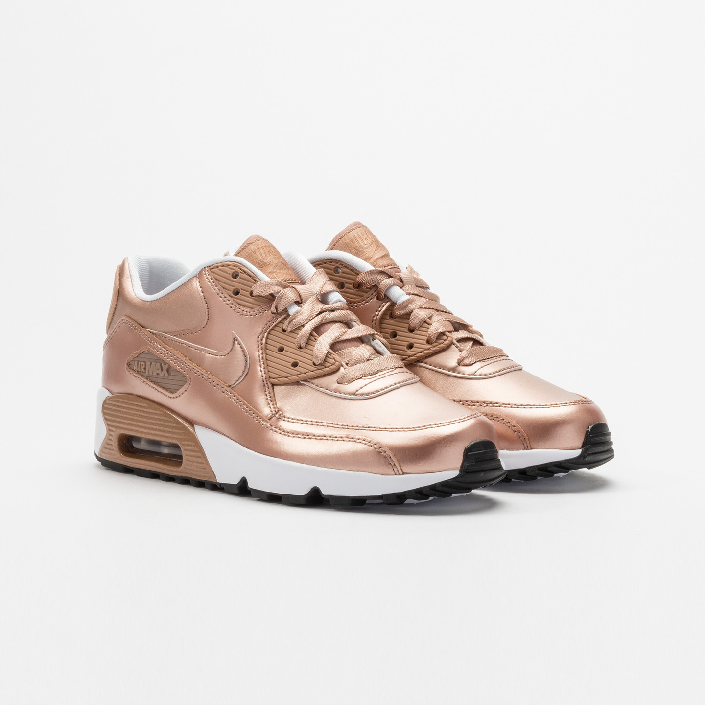 Nike Air Max 90 SE Leather (GS) Metallic Red Bronze 859633-900-37.5