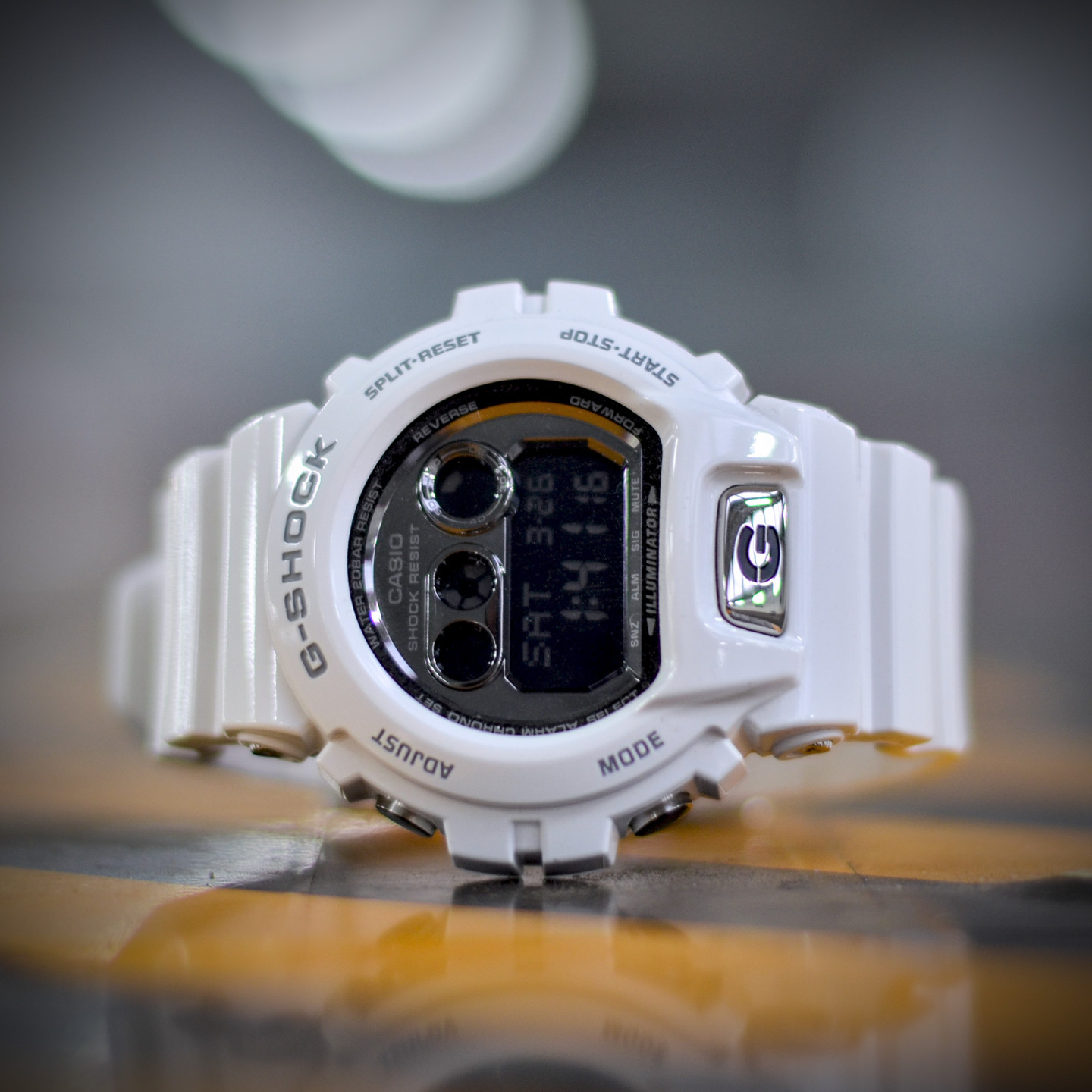Casio G-Shock GD-X6900FB-7ER Weiss / Schwarz GD-X6900FB-7ER-one size