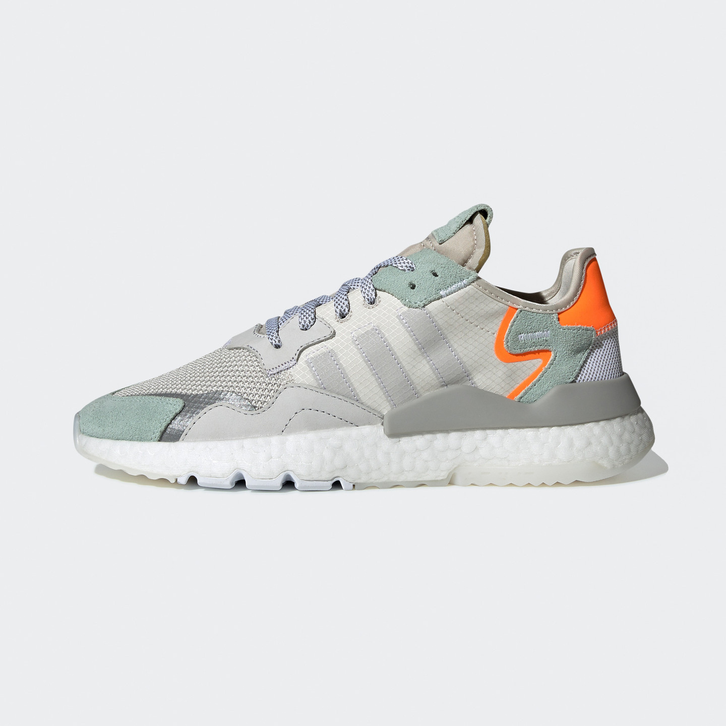 Adidas Nite Jogger Raw White / Grey / Vapour Green BD7956-45.33