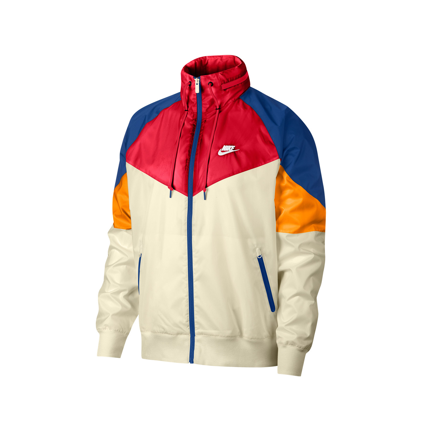 Nike Windbreaker Light Cream / University Red / Indigo Force / White AR2209-271-S