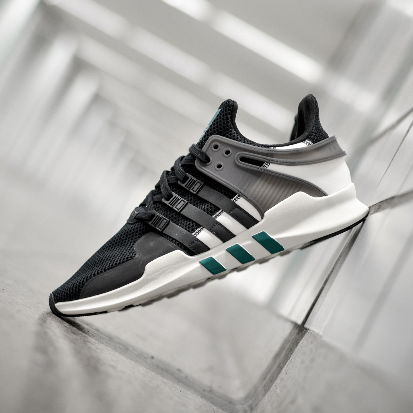 Adidas EQT Support ADV 'Reflective Pack' Core Black / Sub Green BA8321-43.33