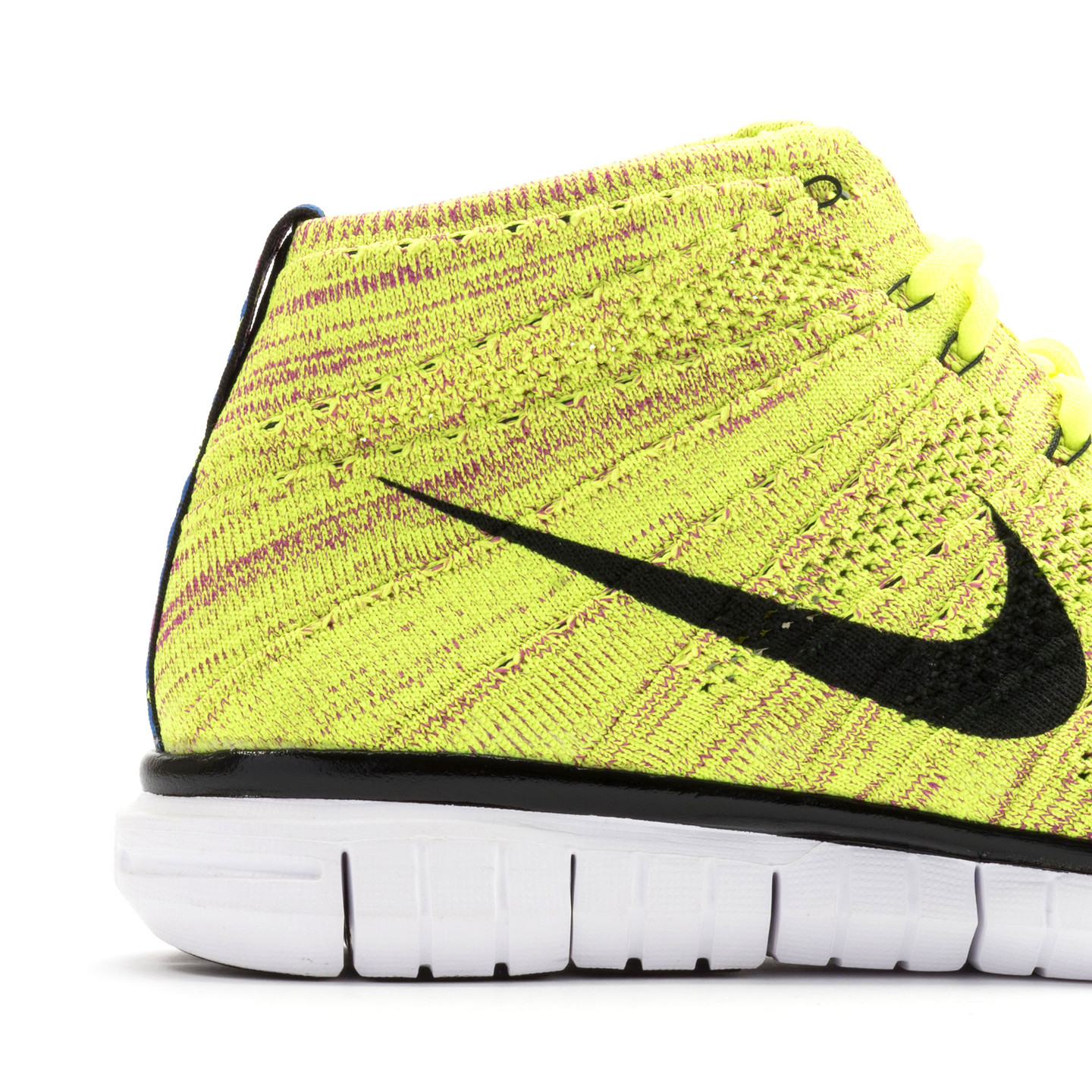 Nike Free Flyknit Chukka Volt/Black-Fchs Flash-Lyn Bl 639700-700-40.5