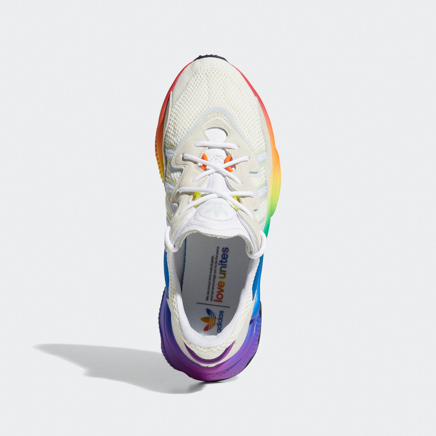 Adidas Ozweego 'LGBT Pride' Off White / Rainbow EG1076-46