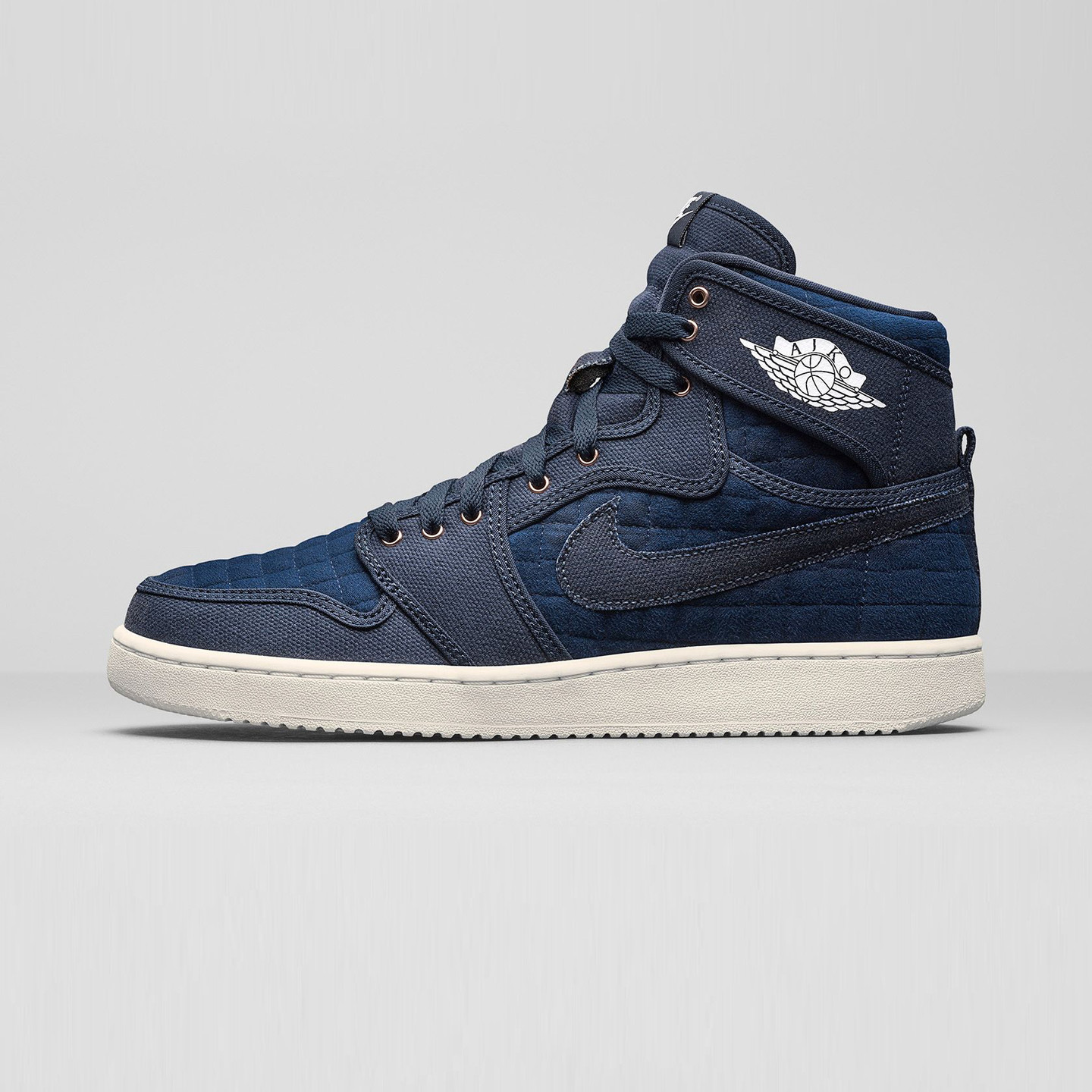 Jordan Air Jordan 1 KO High OG Obsidian / White / Metallic Red 638471-403-44
