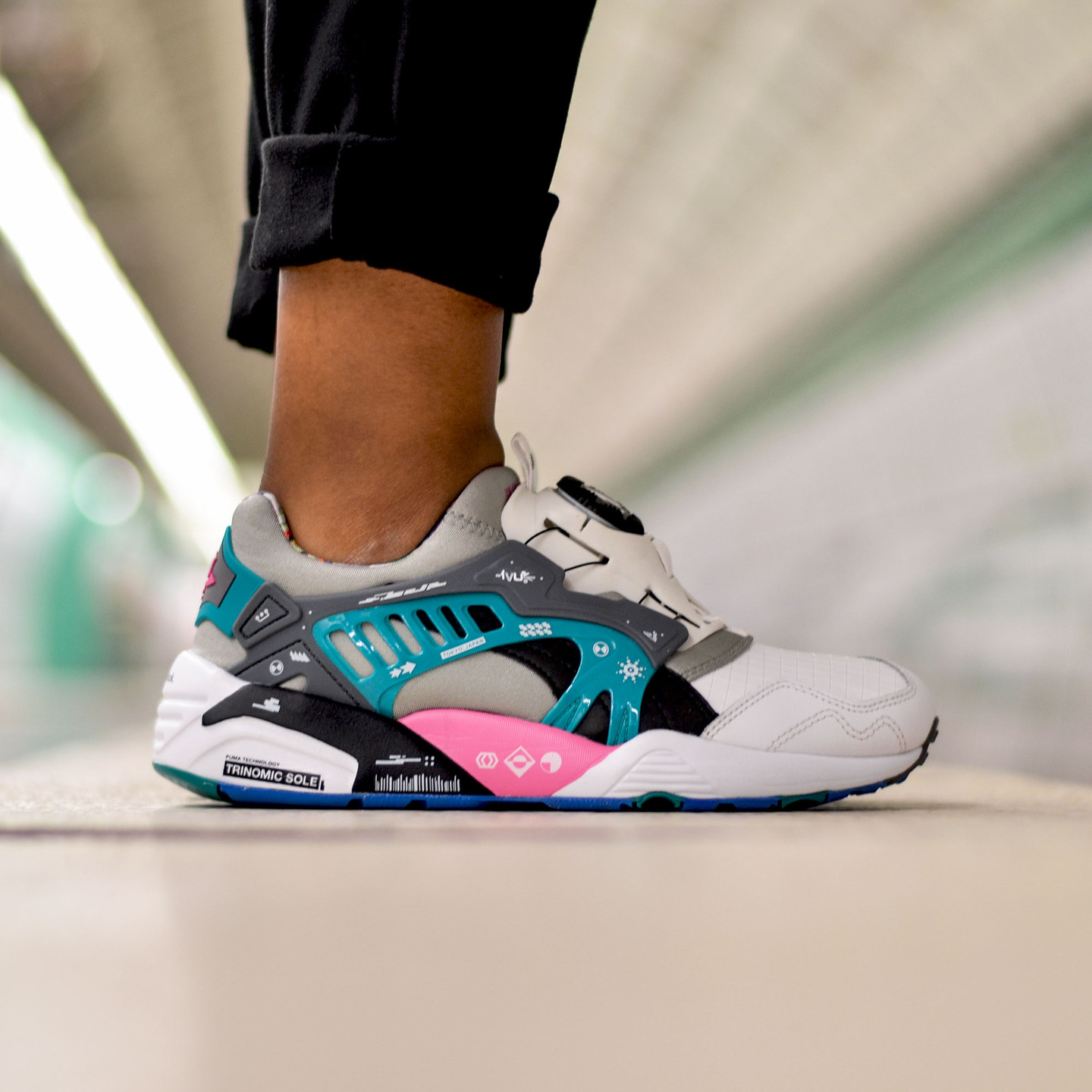 Puma Disc x GraphersRock Tokyo White / Multi 361378 01-36