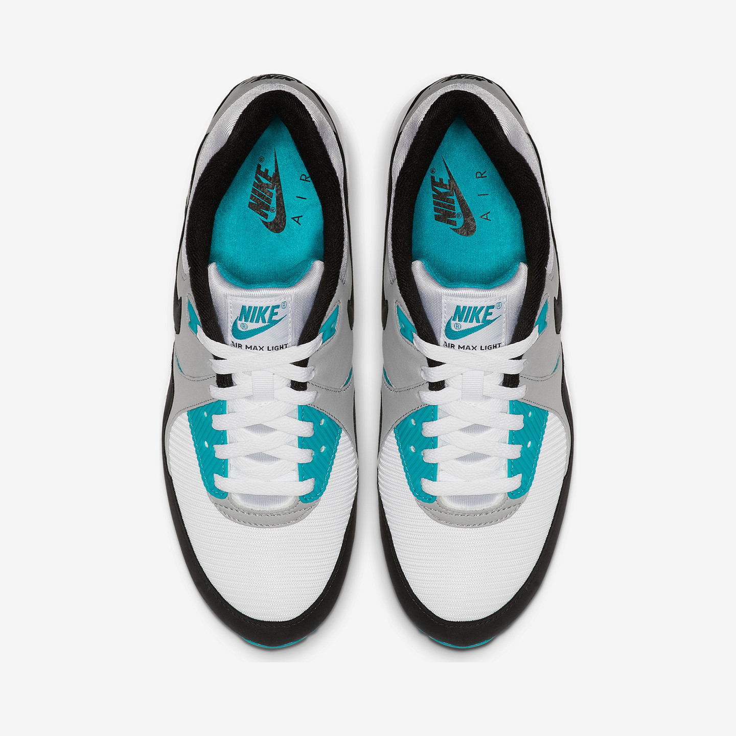 Nike Air Max Light OG White / Black / Wolf Grey / Spirit Teal AO8285-103-47.5