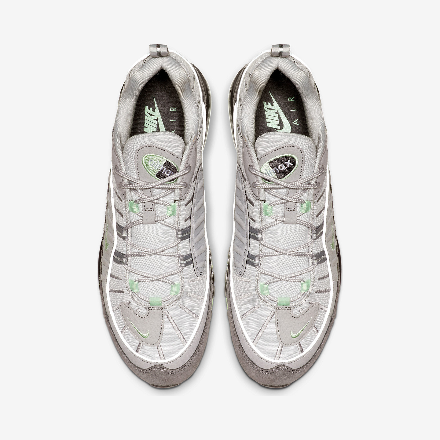 Nike Air Max 98 'Fresh Mint' Vast Grey / Fresh Mint / Atmosphere Grey 640744-011-47