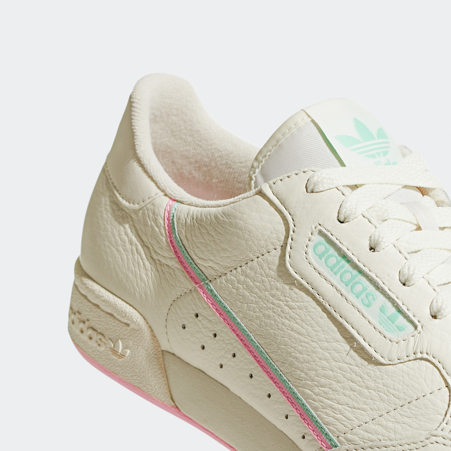 Adidas Continental 80 Off White / Ice Mint / Light Pink BD7645-40.66