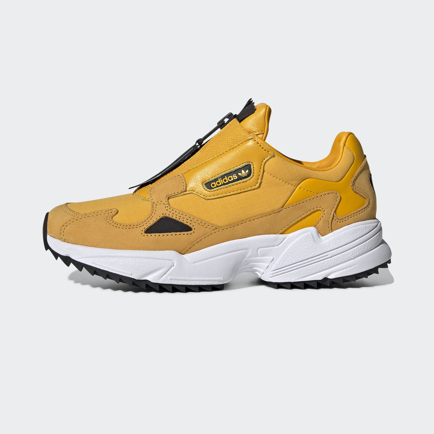 Adidas Falcon Zip W Yellow / Black / White EE5113-37.33