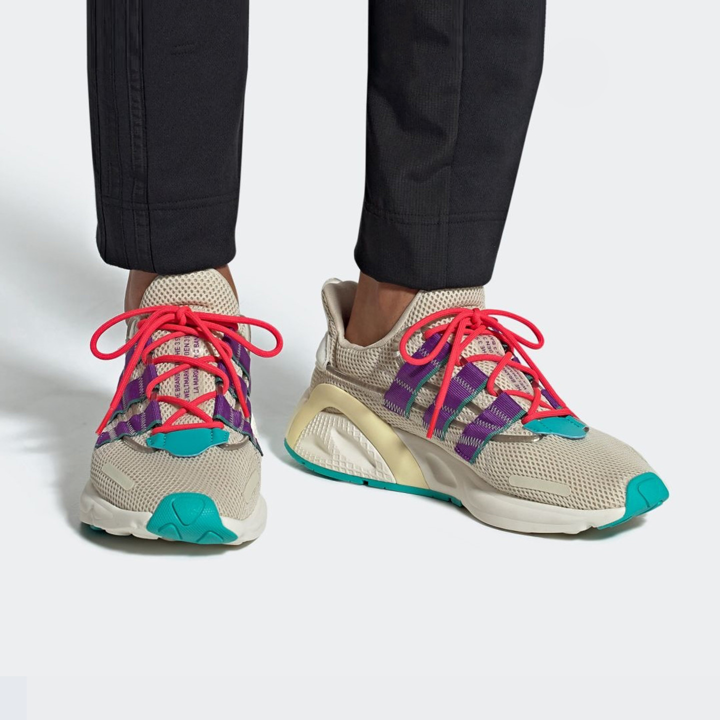Adidas LXCON OG Clear Brown/Active Purple/Shock Red EE7403-45.33