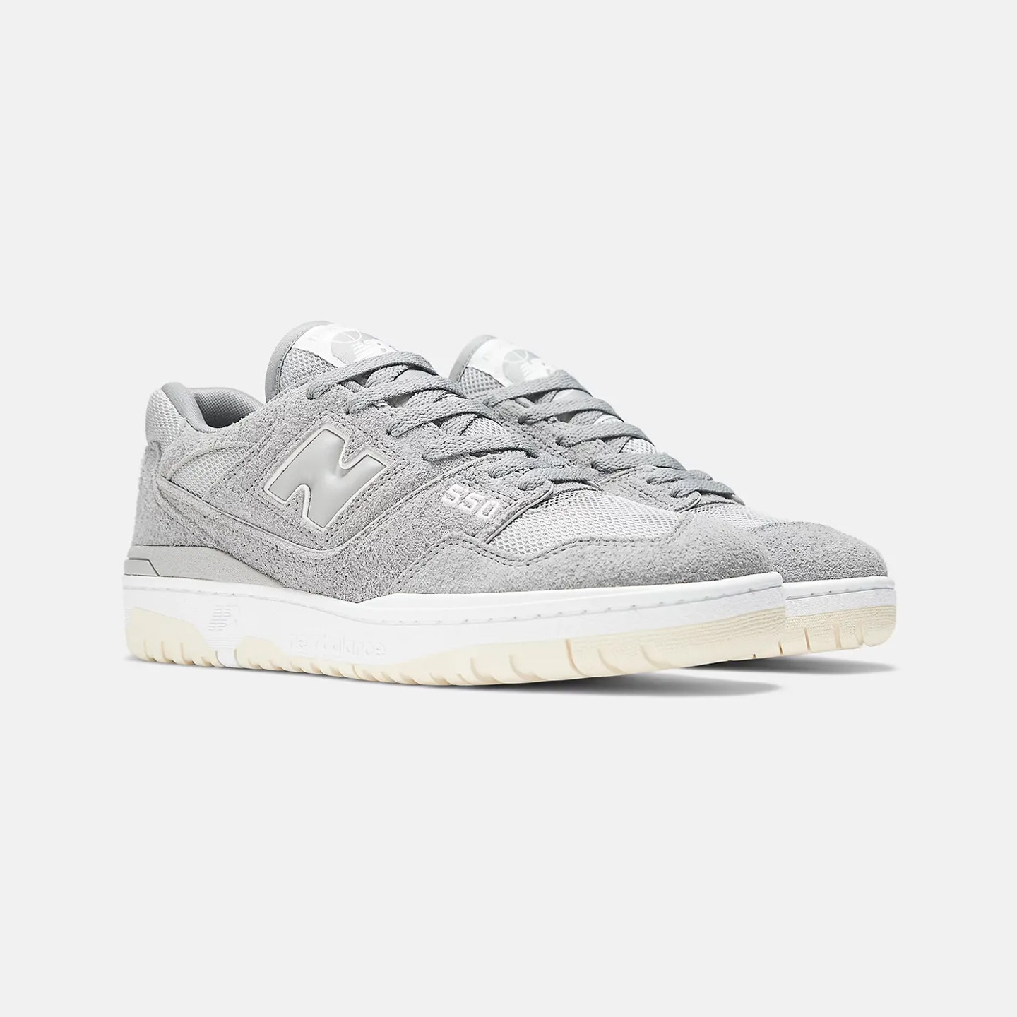 New Balance BB550 'Hairy Suede' Slate Grey / White BB550PHD-42.5