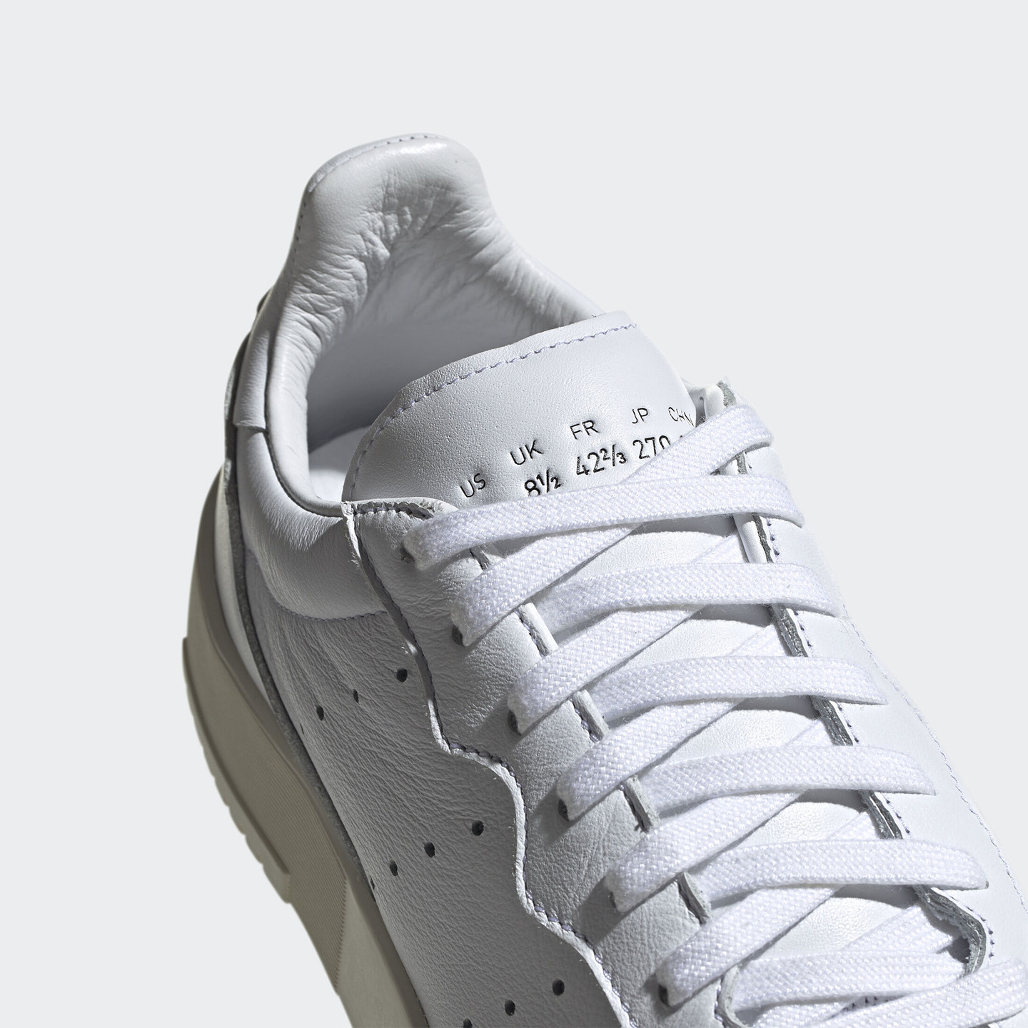 Adidas Supercourt 'Home of Classics' Crystal White / Off White EE6325-41.33