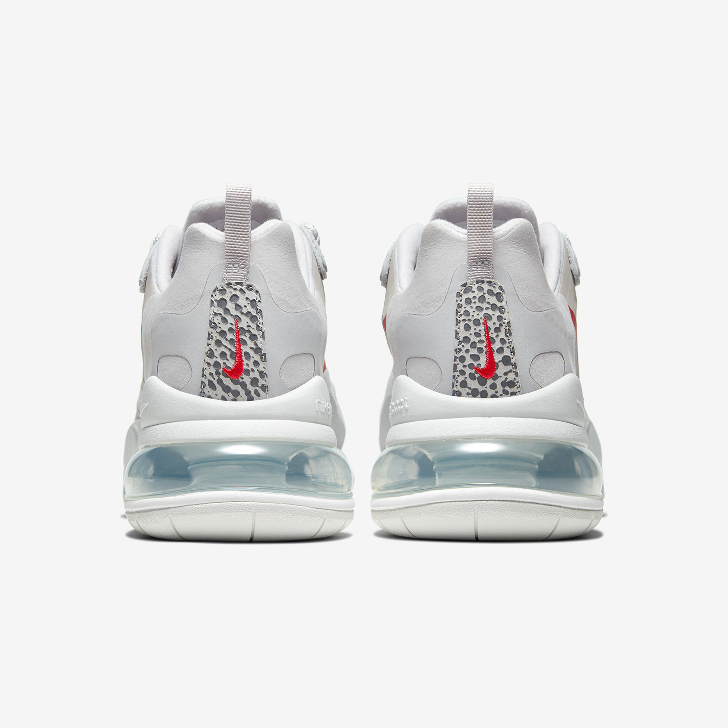Nike Air Max 270 React 'Safari' Neutral Grey / Light Graphite/Platinum Tint / University Red CT2535-001-45.5