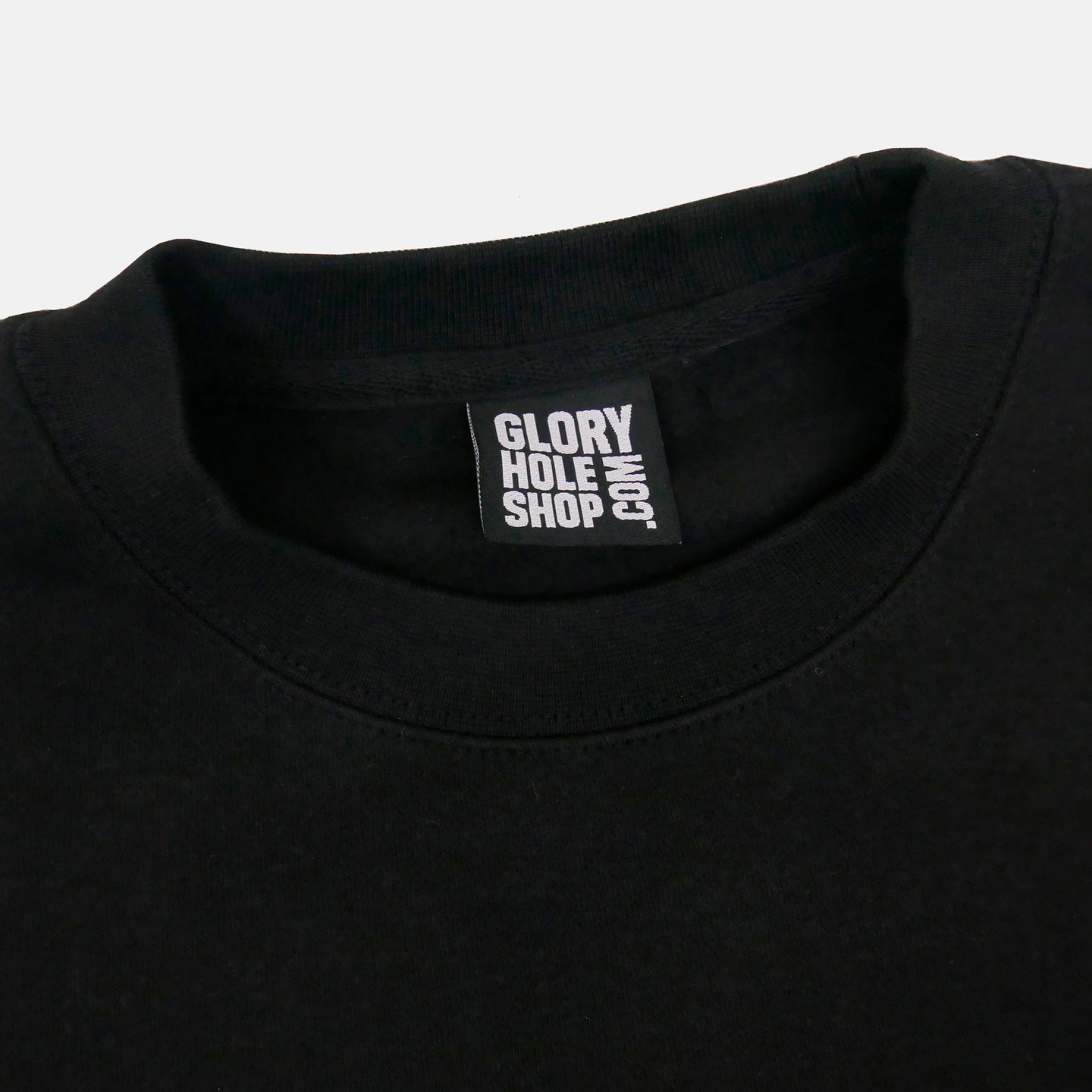 Glory Hole 'No Problem' Sweater Black / Heather Grey GHSS-SW-NP-002