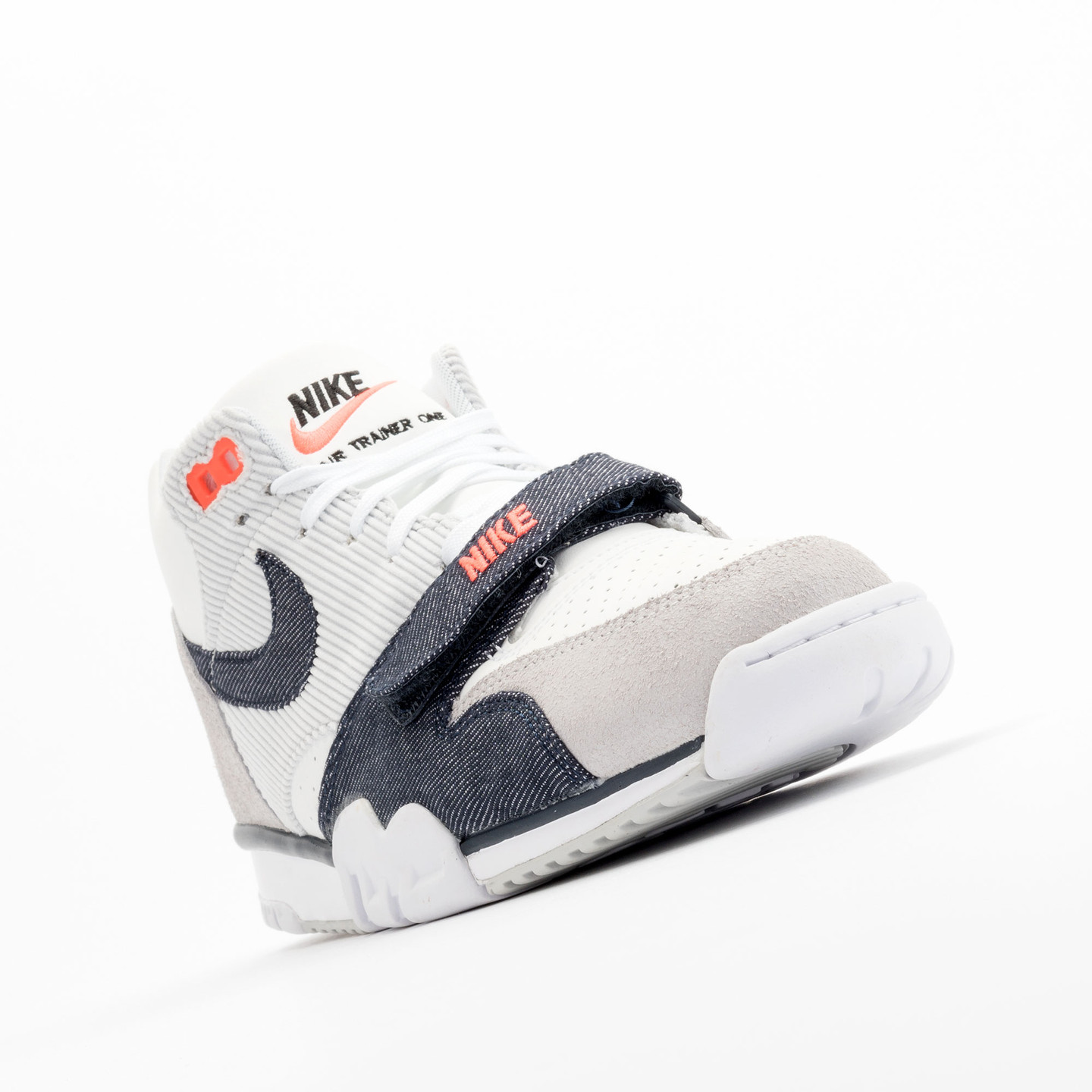 Nike Air Trainer 1 Mid White / Obsidian / Pure Platinum 317554-103-44.5