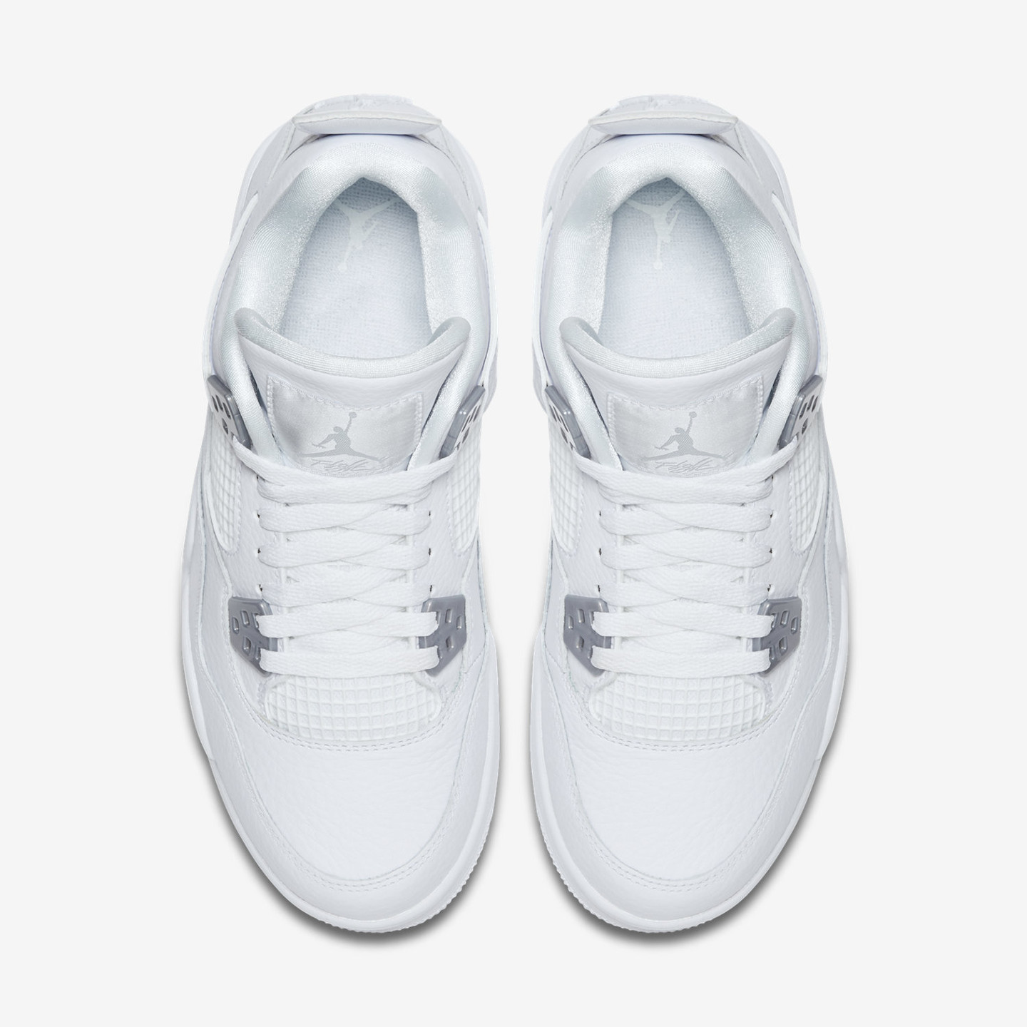 Jordan Air Jordan 4 Retro GS 'Pure Money' White / Silver / Pure Platinum 408452-100-38.5