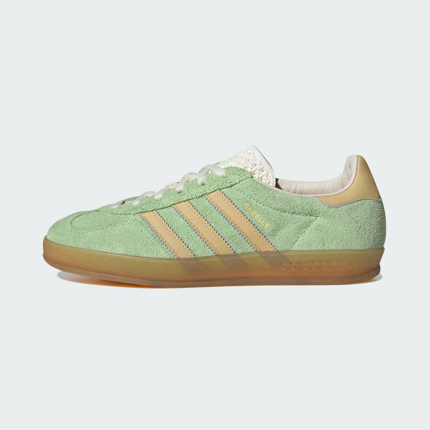 Adidas Gazelle Indoor Green Spark / Almost Yellow / Cream White IE2948-38