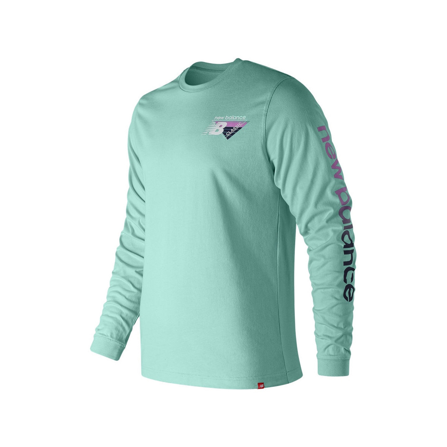 New Balance Long Sleeve Tee Light Reef MT91545LRF-M