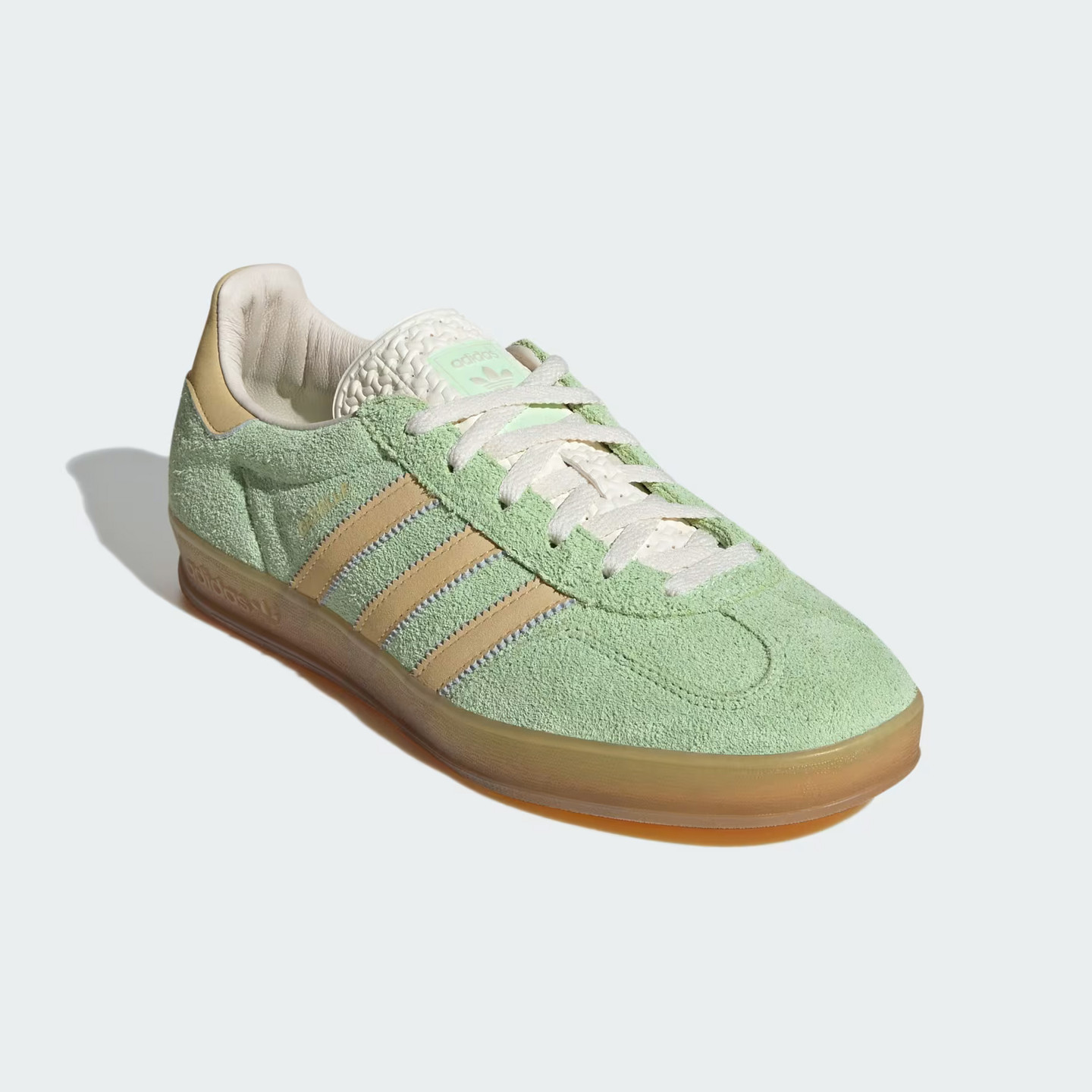 Adidas Gazelle Indoor Green Spark / Almost Yellow / Cream White IE2948-42