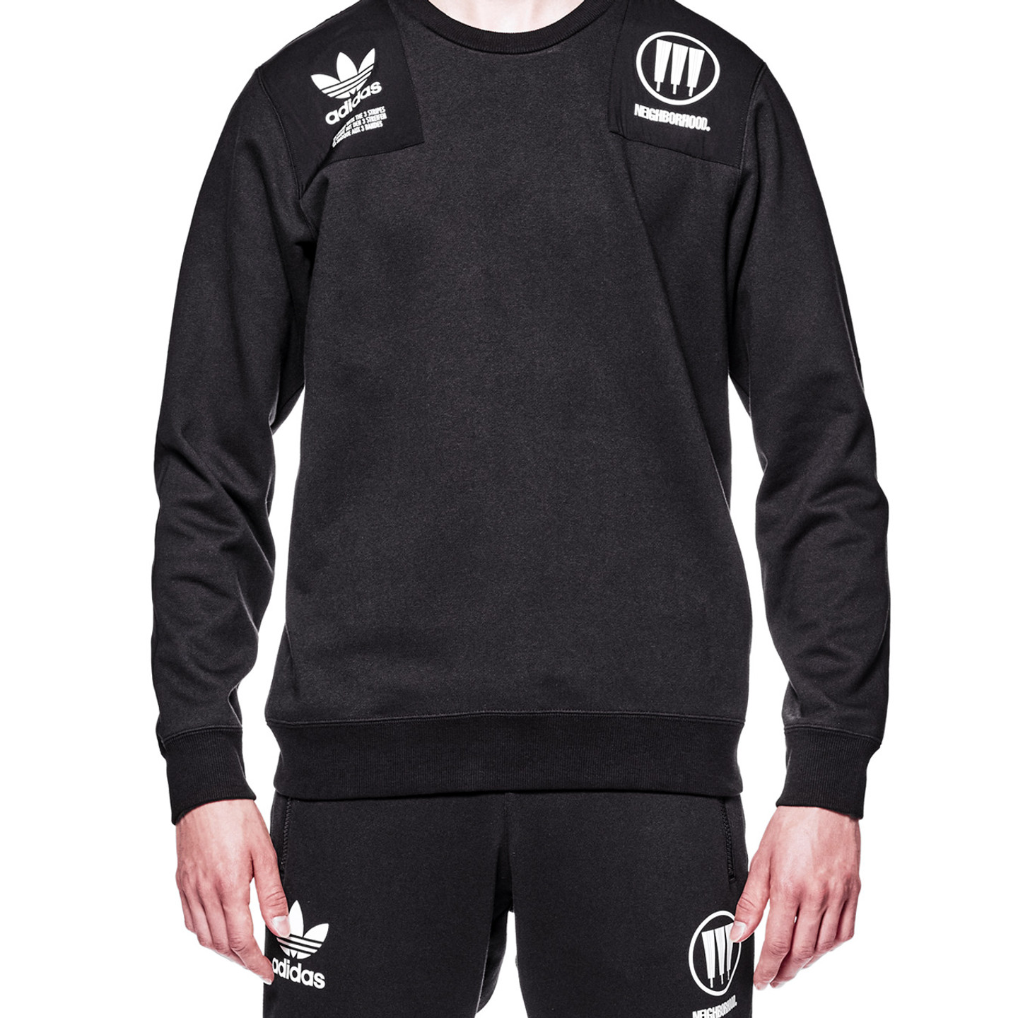 Adidas Neighborhood Commander Sweater Black / White CD7734-S