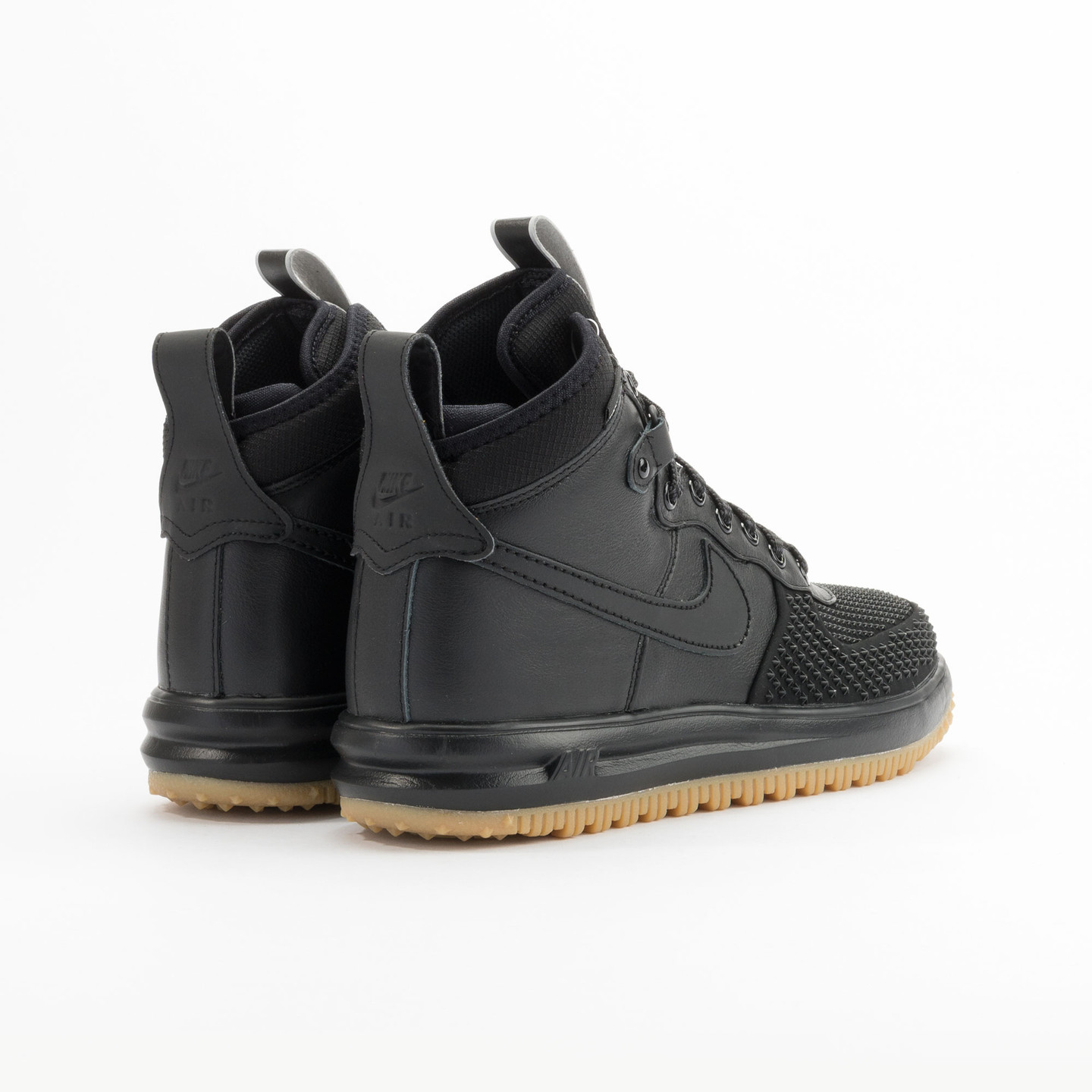 Nike Lunar Force 1 Duckboot Black / Black / Gum 805899-003-44.5