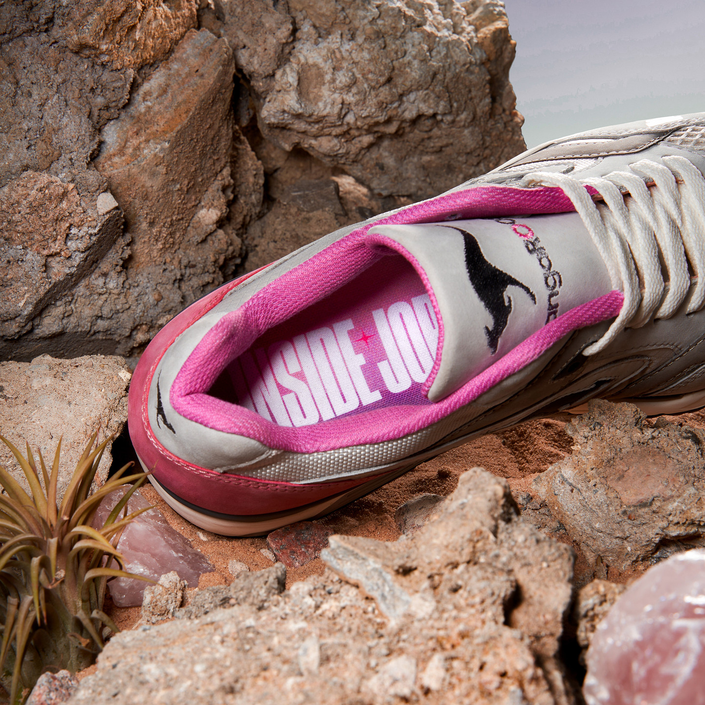 KangaROOS 'Inside Job 1.5 Quartz' x Morprime x Tommy Triggah - Made in Germany Rose Quartz / Grey / Black 804002-6604